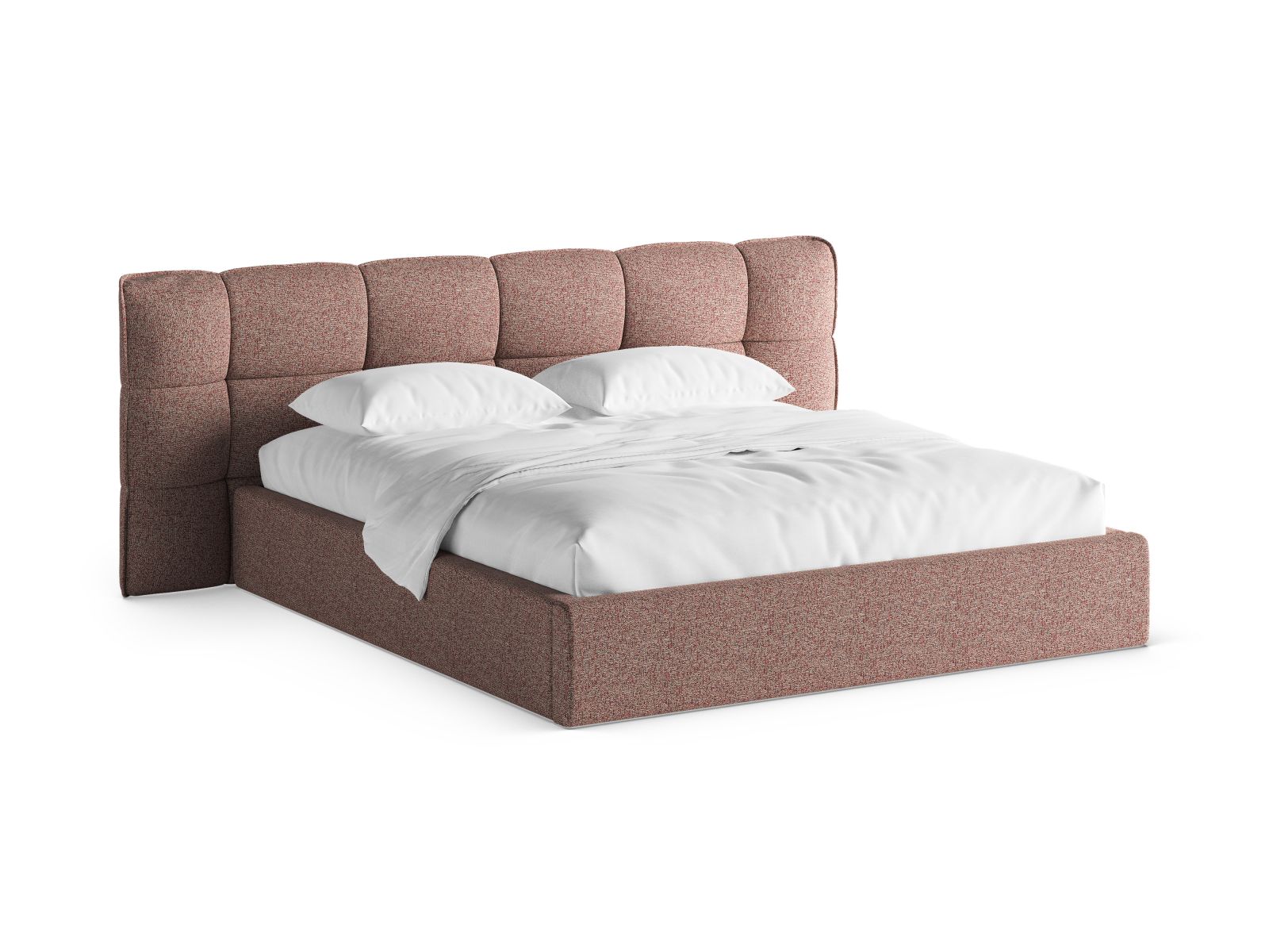Storage Bed With Headboard, "Eric", 290x225x104