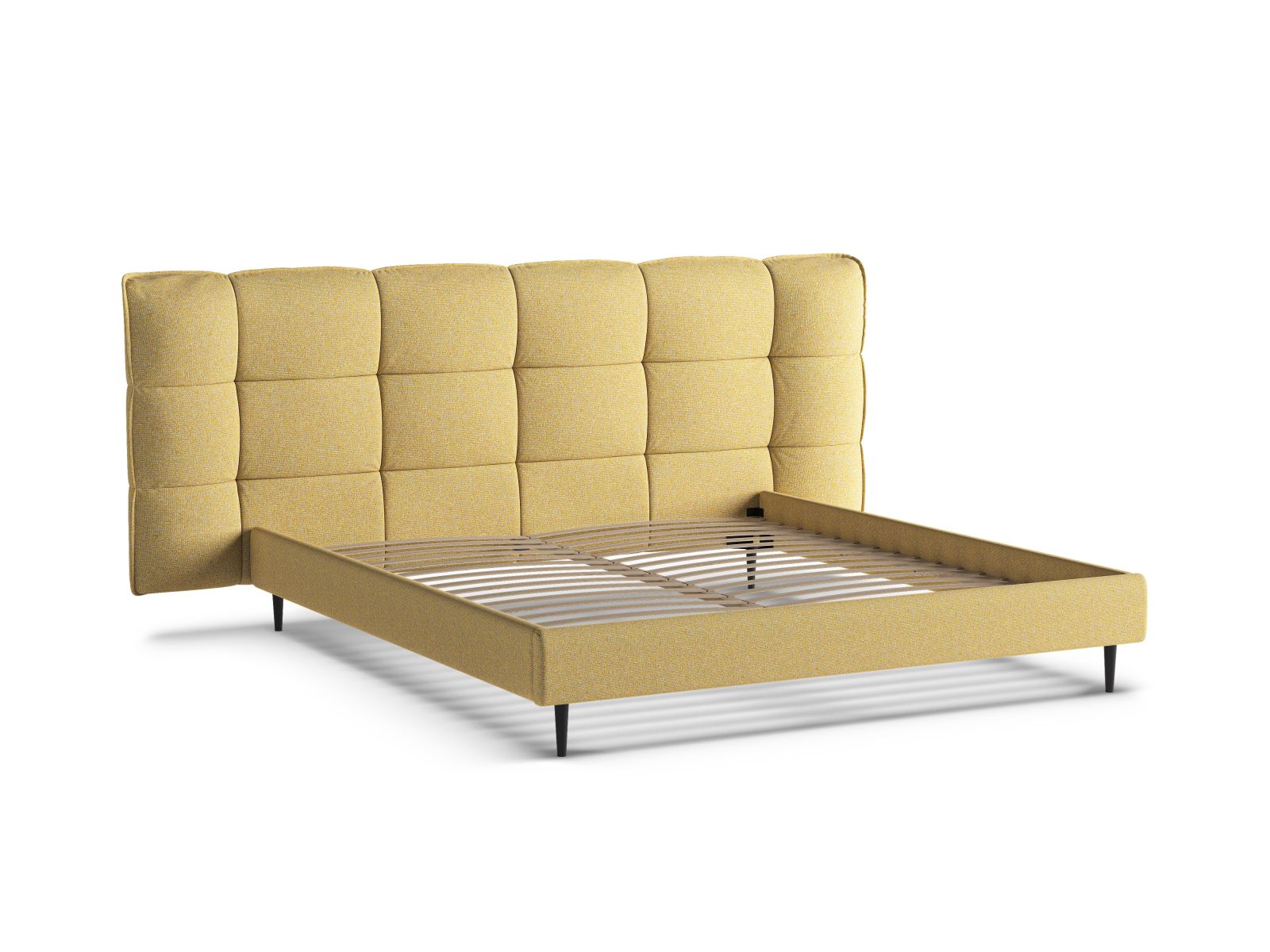 Storage Bed With Headboard, "Eric", 230x220x114