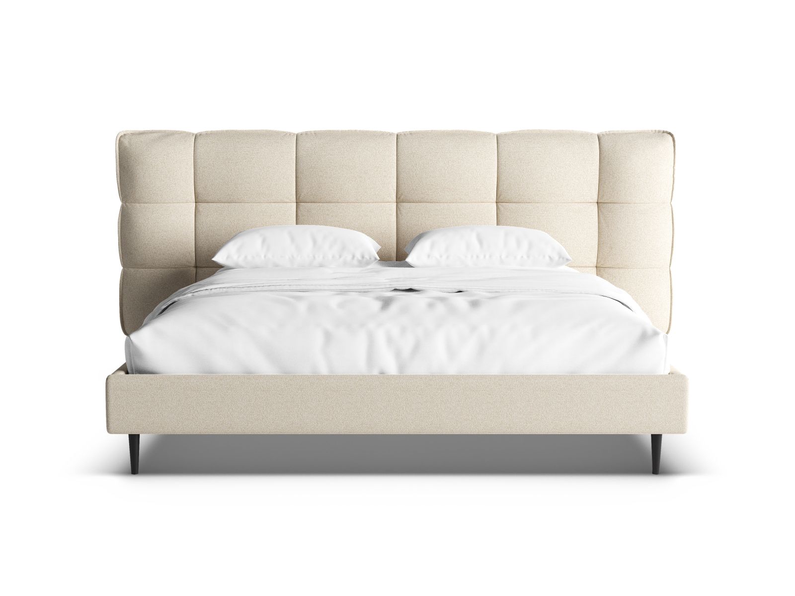 Storage Bed With Headboard, "Eric", 250x220x114