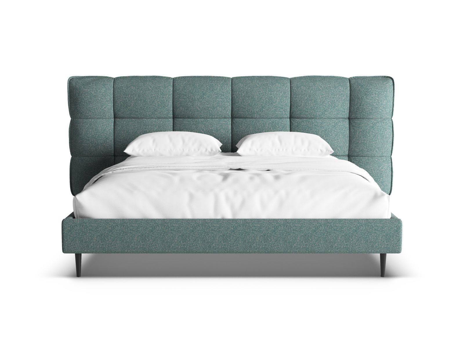 Storage Bed With Headboard, "Eric", 250x220x114