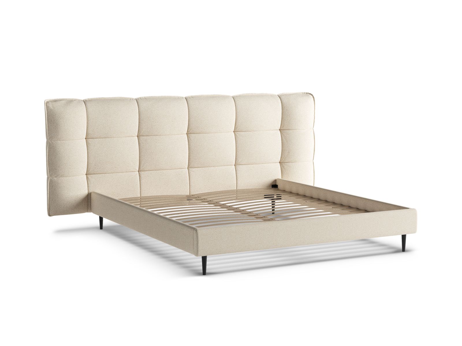 Storage Bed With Headboard, "Eric", 270x220x114