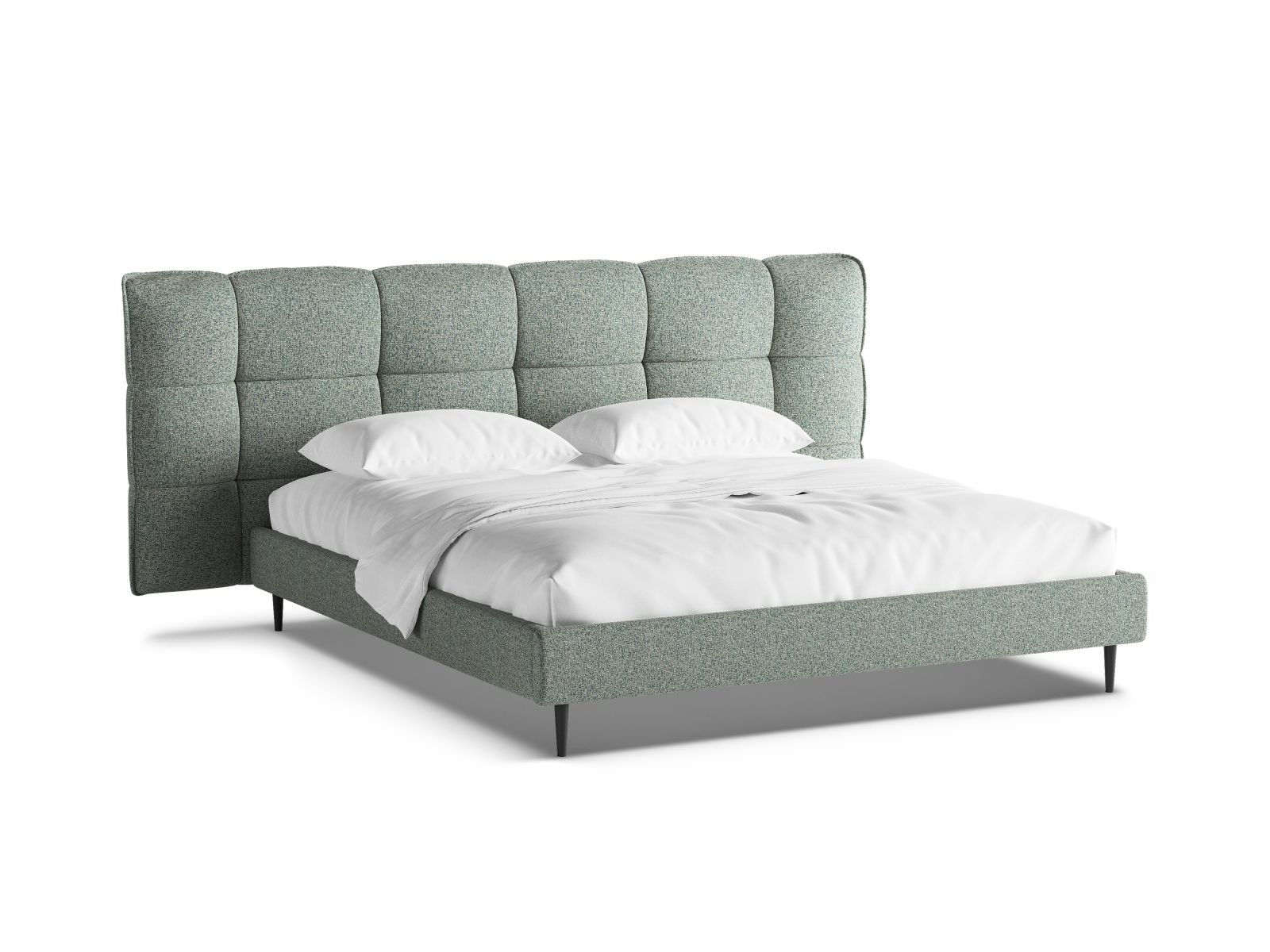 Storage Bed With Headboard, "Eric", 270x220x114