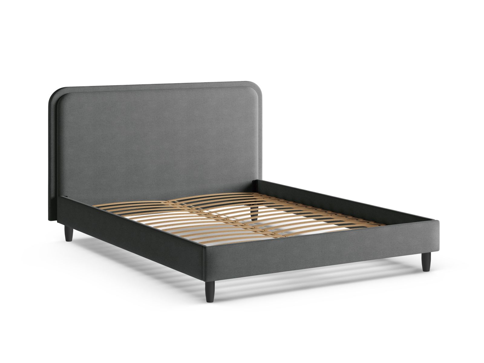 Bed With Headboard, "Aveline", 175x214x117