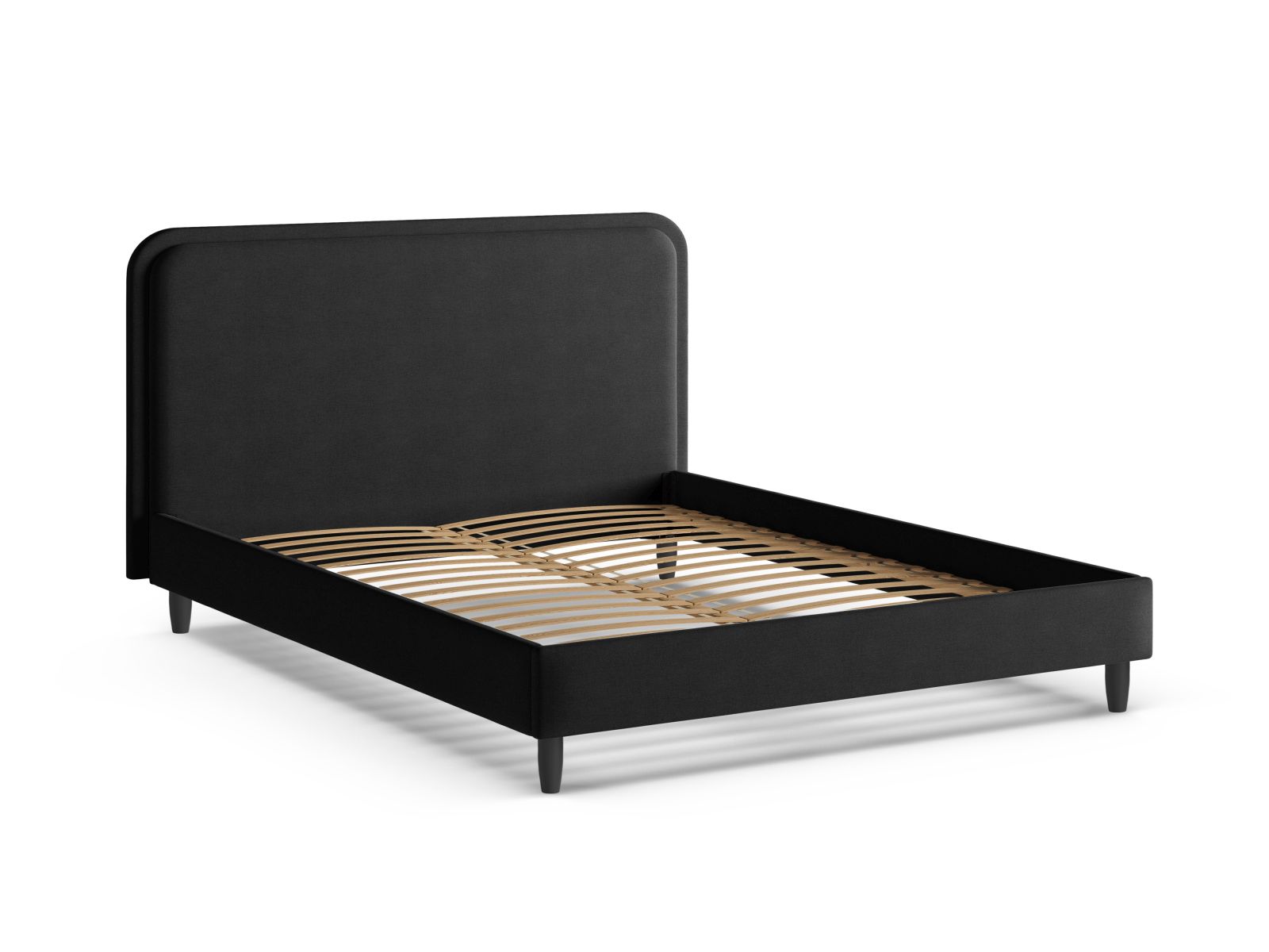 Bed With Headboard, "Aveline", 175x214x117