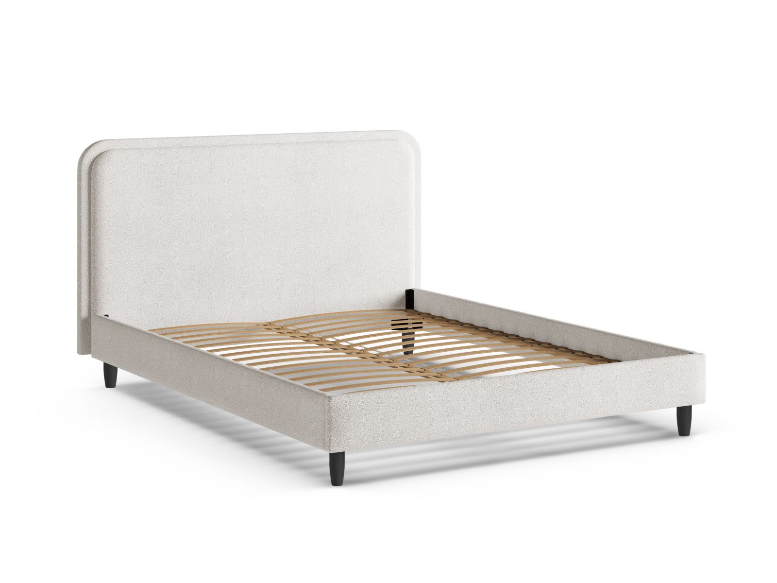 Bed With Headboard, "Aveline", 175x214x117