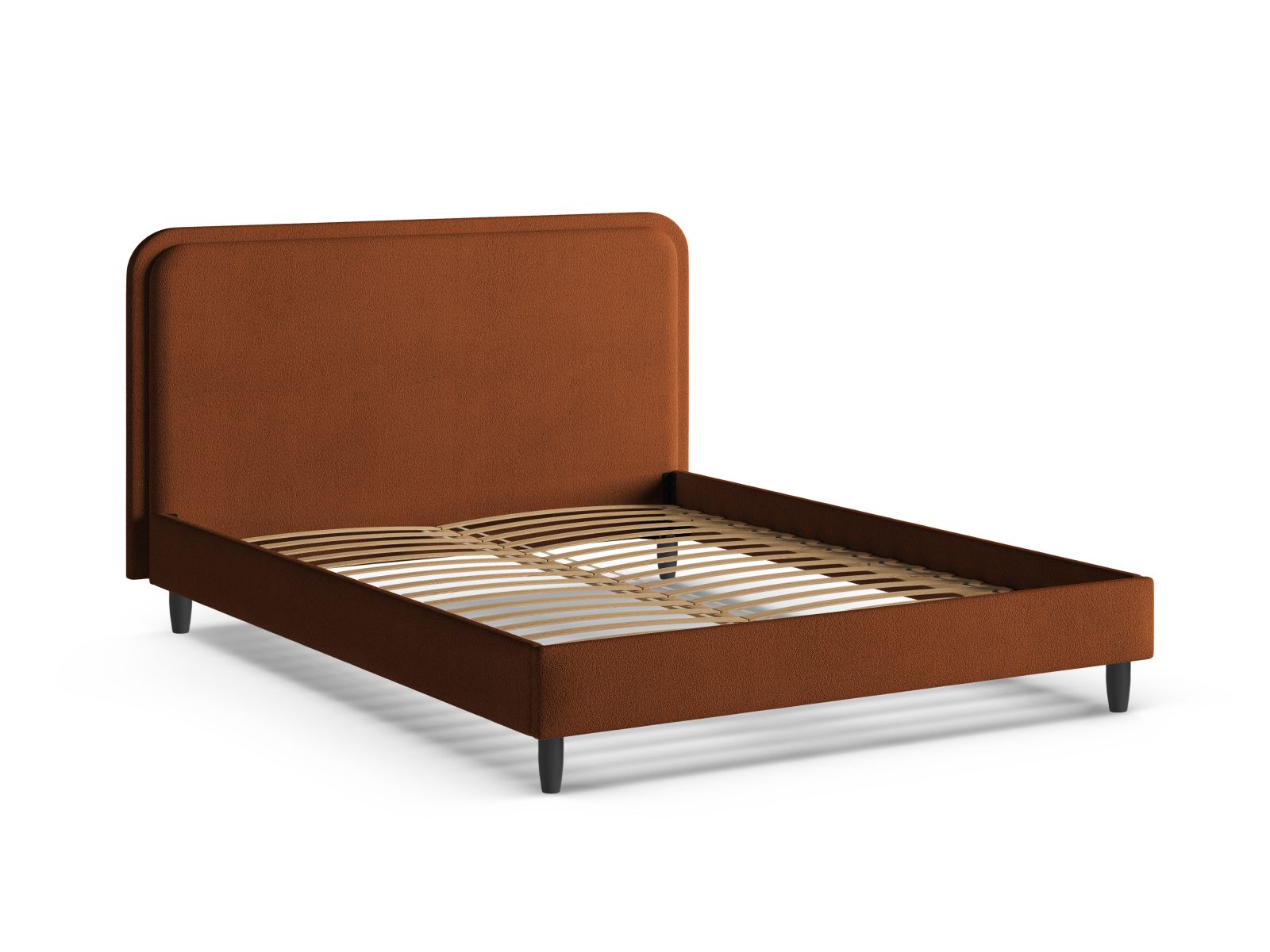 Bed With Headboard, "Aveline", 175x214x117