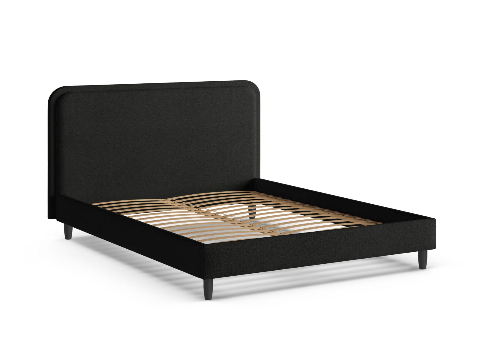 Bed With Headboard, "Aveline", 195x214x117