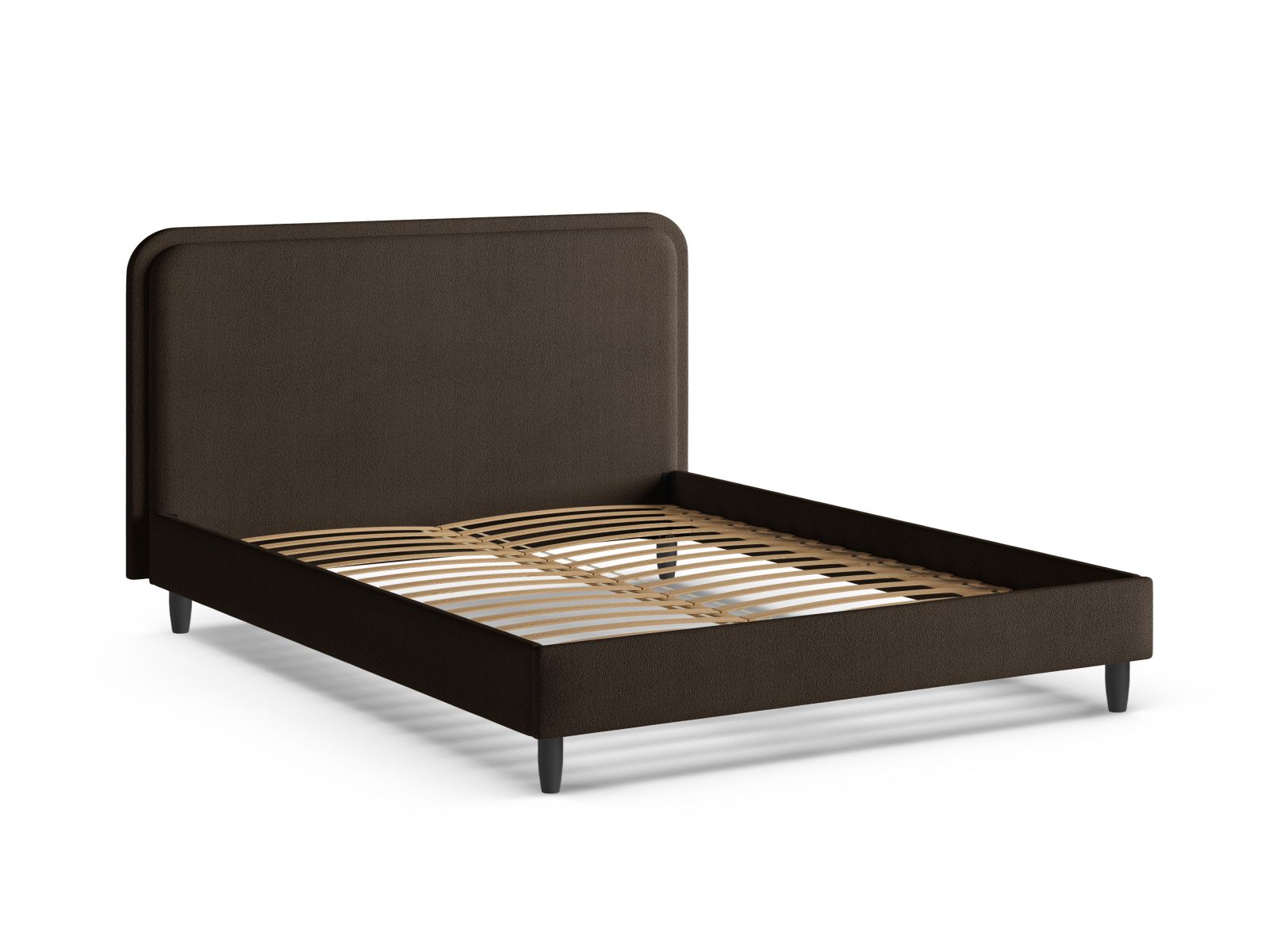 Bed With Headboard, "Aveline", 195x214x117