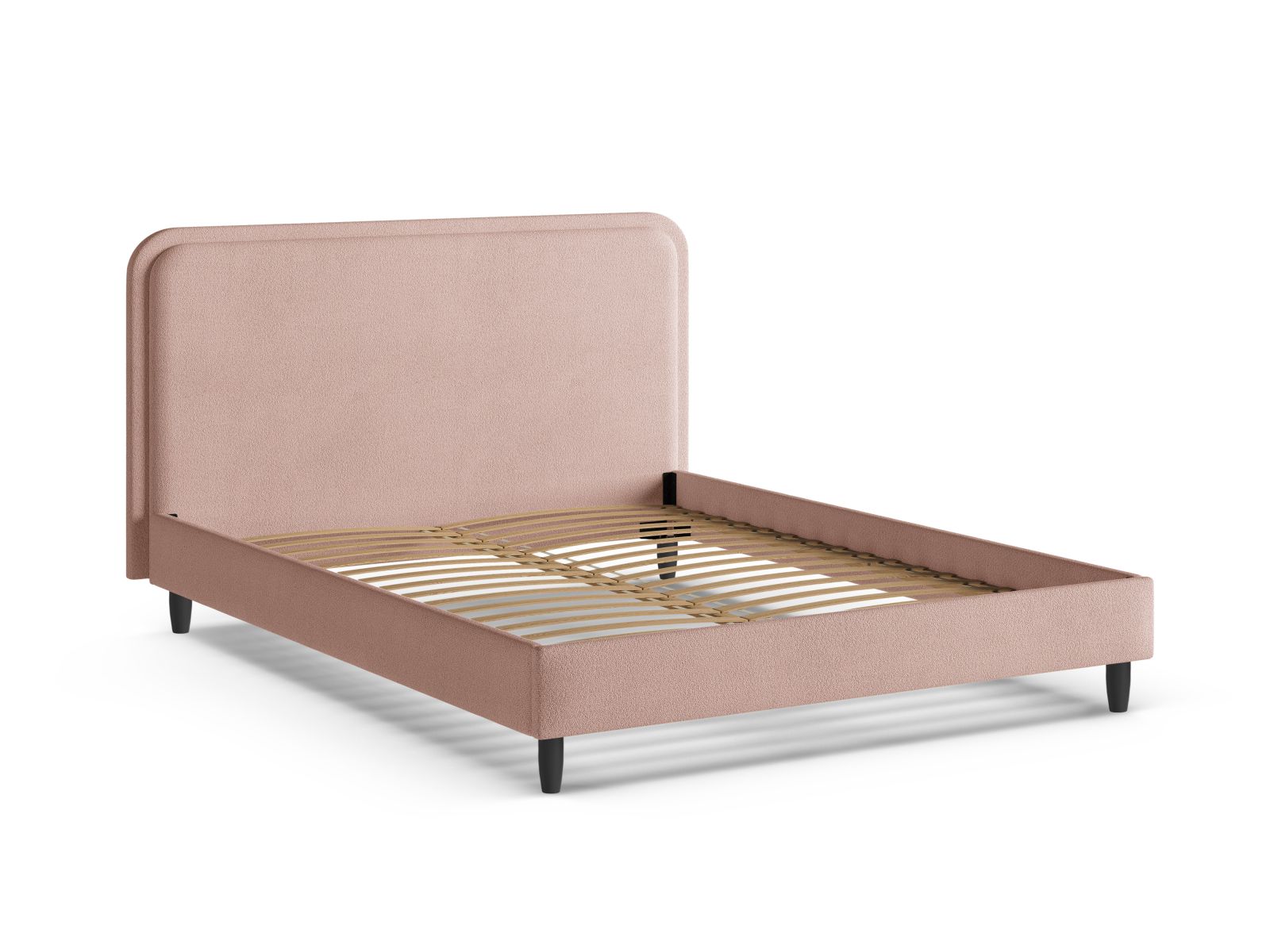Bed With Headboard, "Aveline", 215x214x117