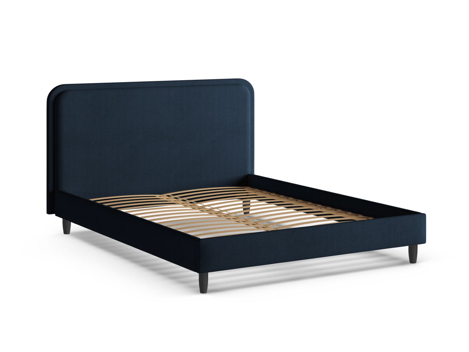 Bed With Headboard, "Aveline", 215x214x117