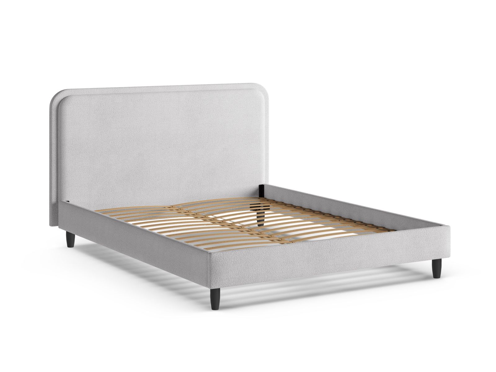Bed With Headboard, "Aveline", 215x214x117
