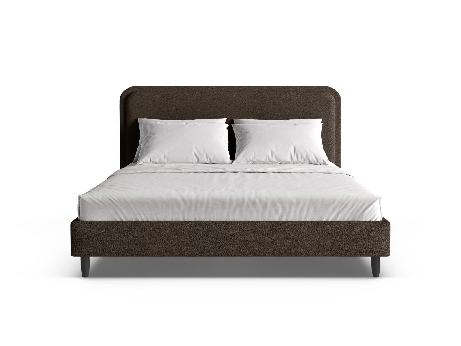 Bed With Headboard, "Aveline", 215x214x117