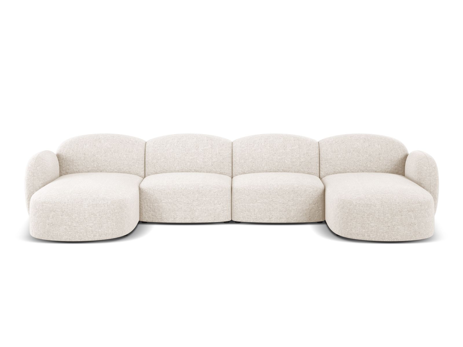 Panoramic Sofa, "Blair", 6 Seats, 354x167x76