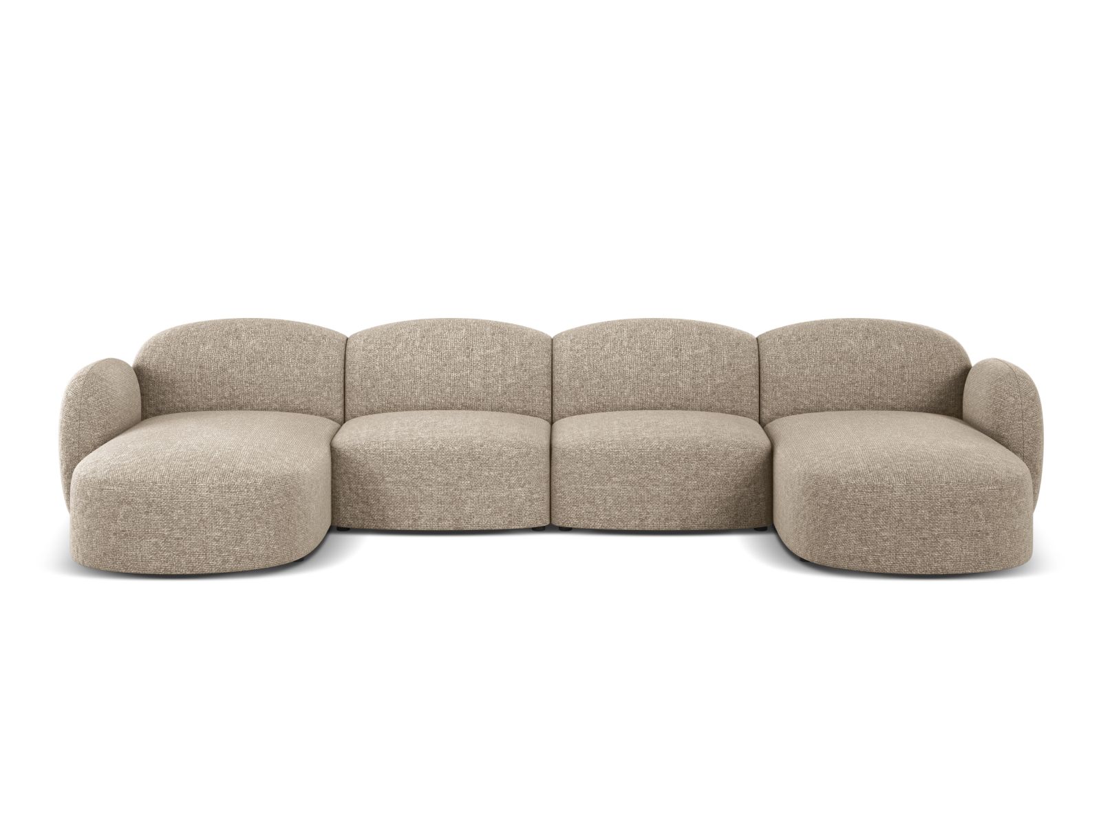Panoramic Sofa, "Blair", 6 Seats, 354x167x76