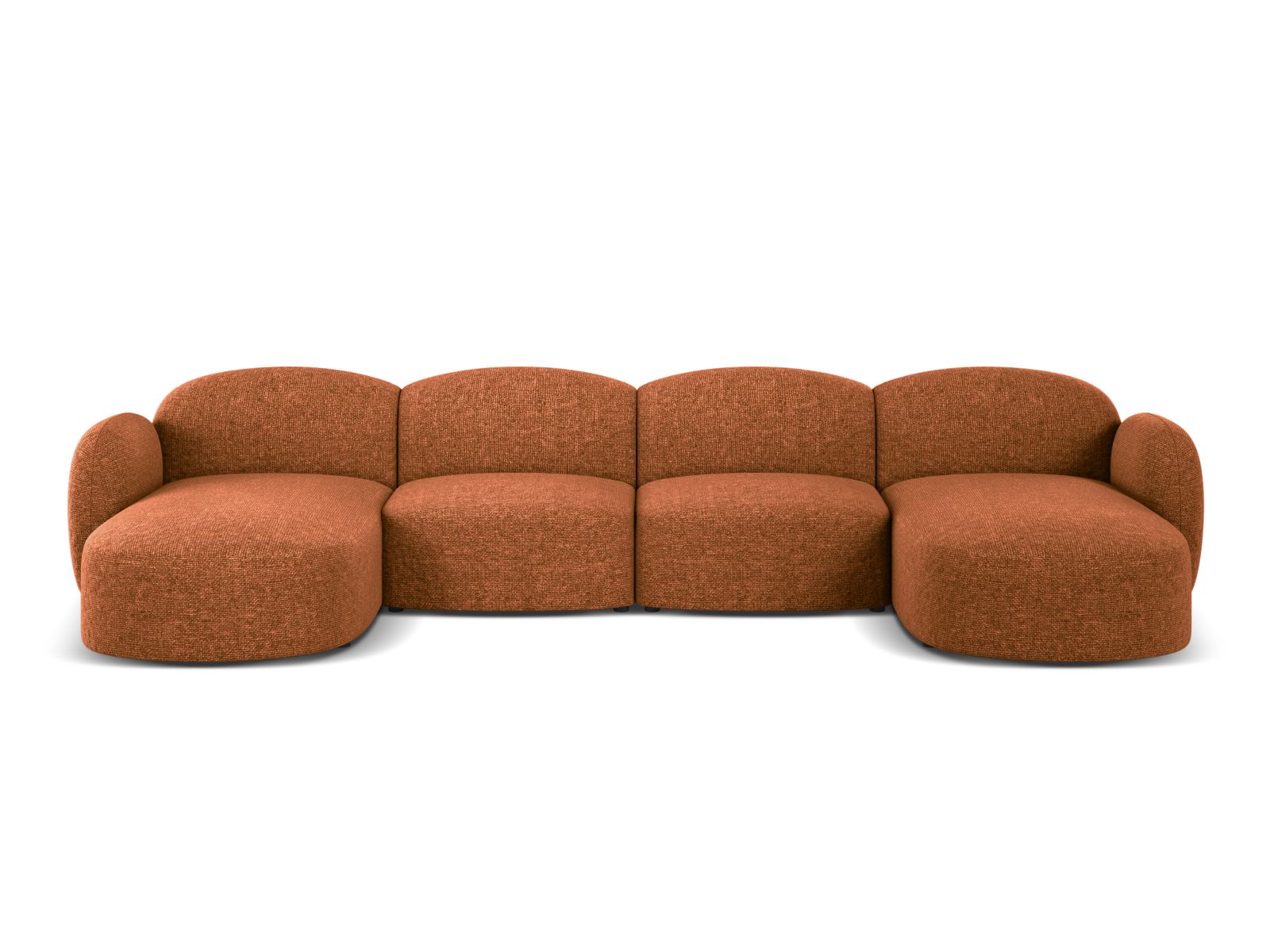 Panoramic Sofa, "Blair", 6 Seats, 354x167x76