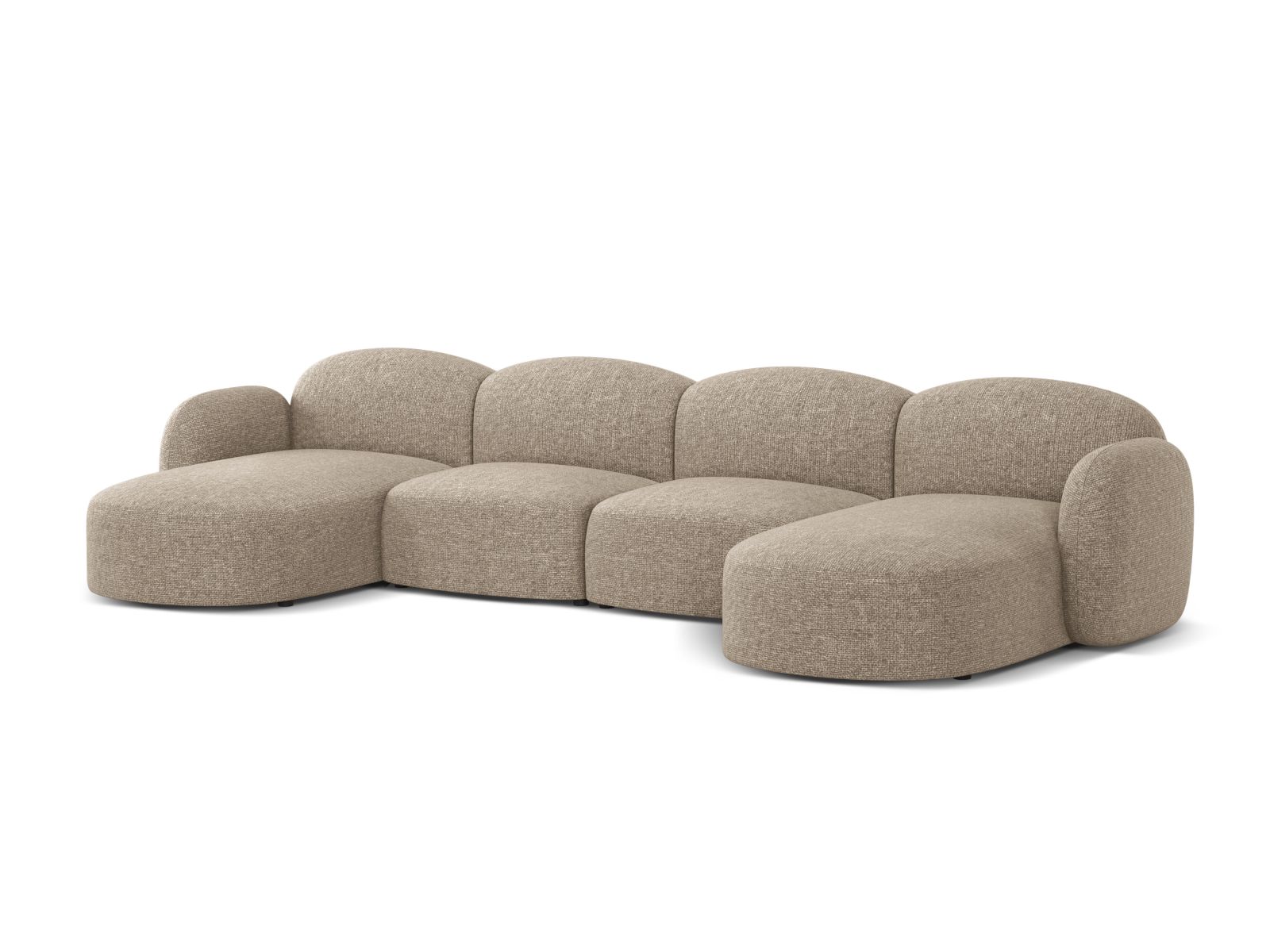 Panoramic Sofa, "Blair", 6 Seats, 354x167x76