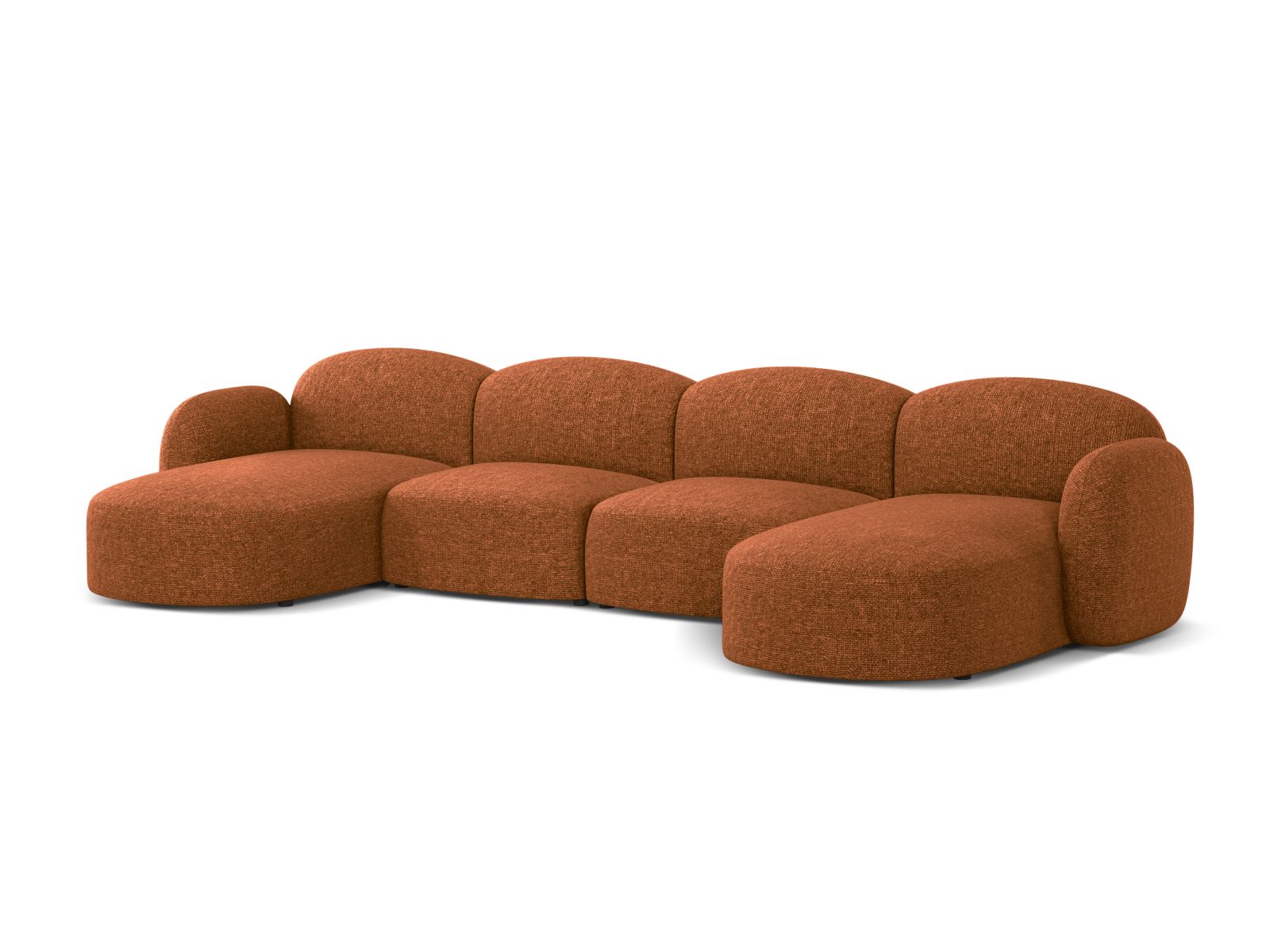 Panoramic Sofa, "Blair", 6 Seats, 354x167x76