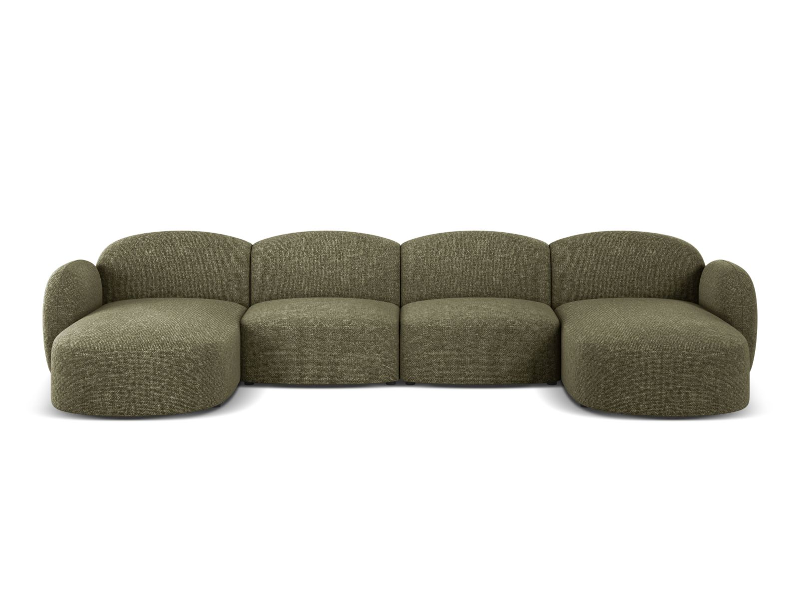 Panoramic Sofa, "Blair", 6 Seats, 354x167x76