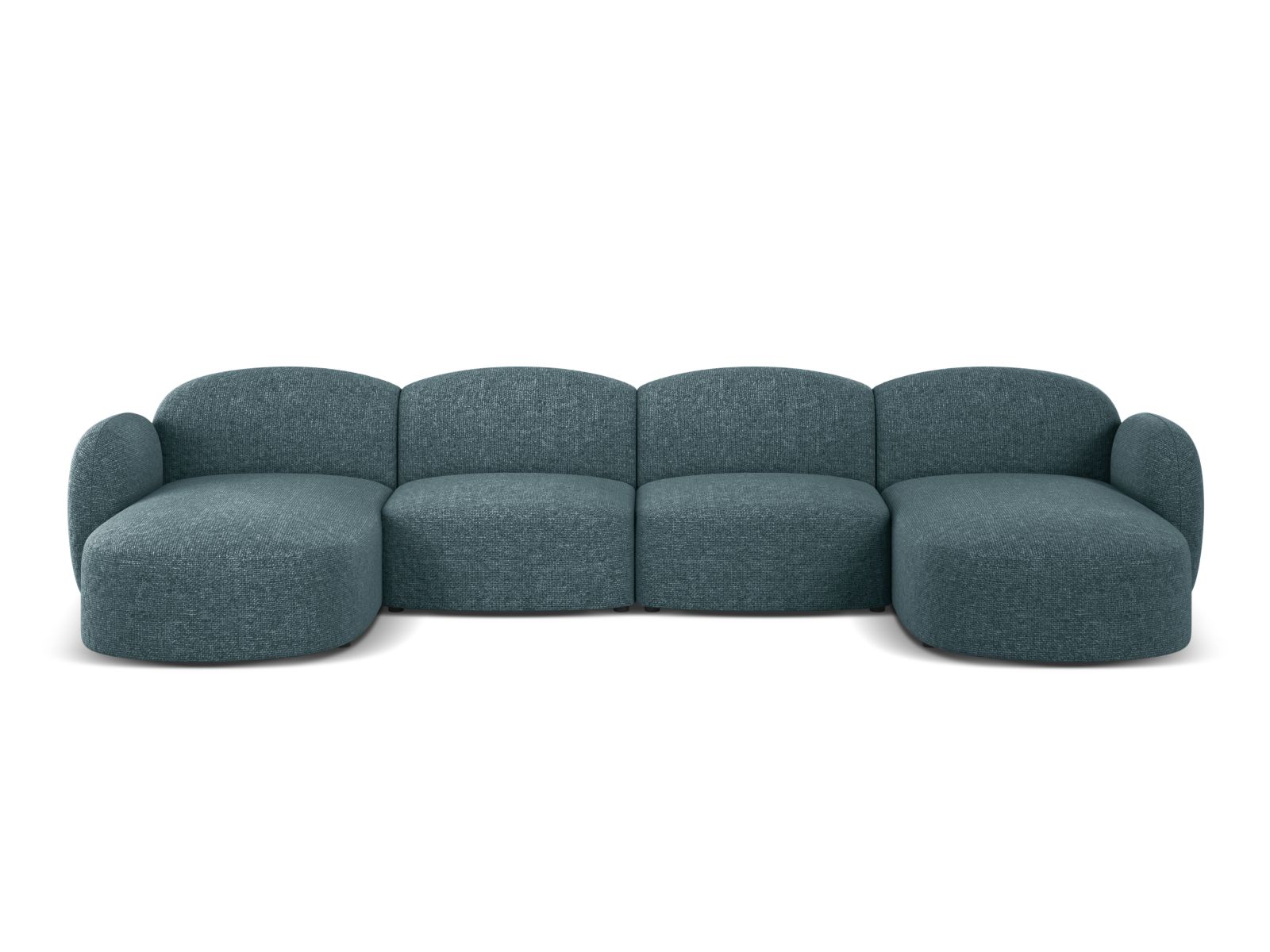 Panoramic Sofa, "Blair", 6 Seats, 354x167x76