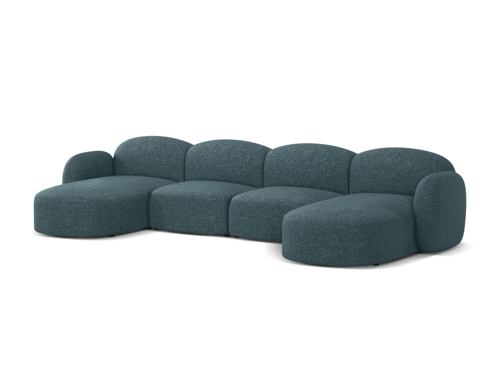 Panoramic Sofa, "Blair", 6 Seats, 354x167x76