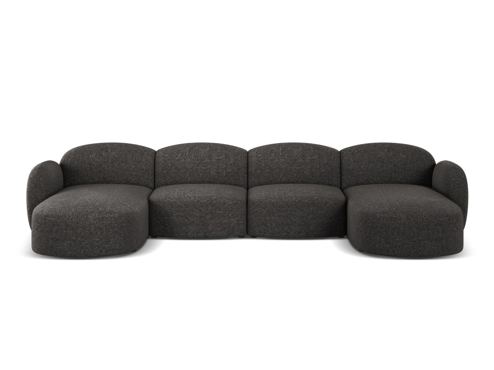 Panoramic Sofa, "Blair", 6 Seats, 354x167x76