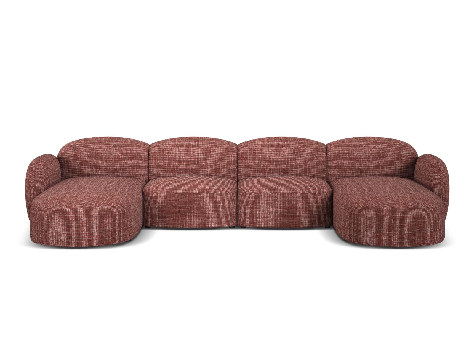 Panoramic Sofa, "Blair", 6 Seats, 354x167x76