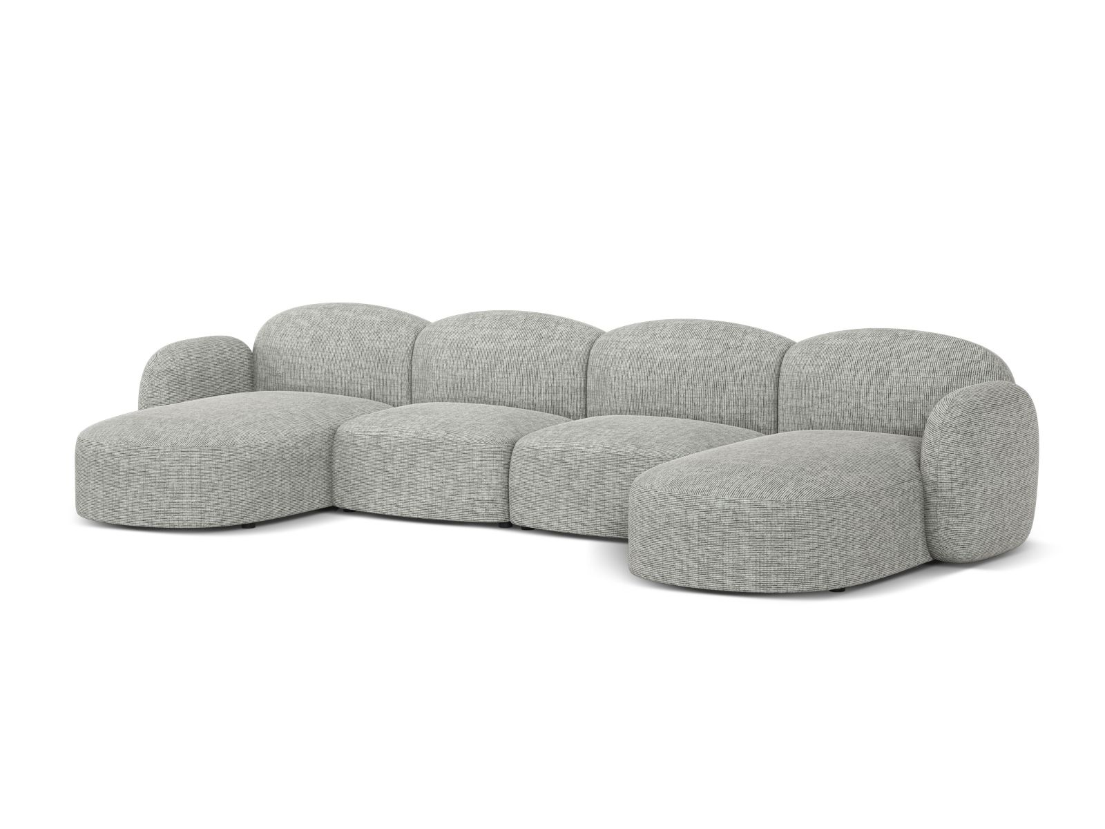 Panoramic Sofa, "Blair", 6 Seats, 354x167x76