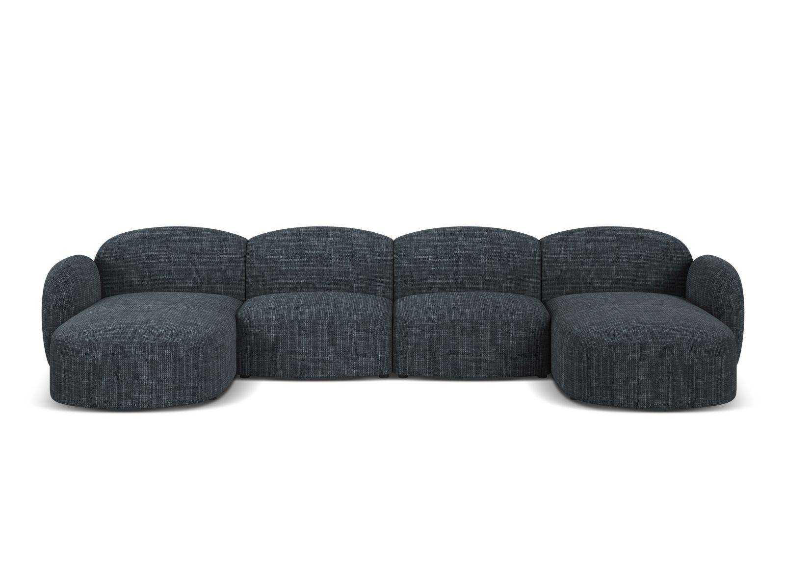 Panoramic Sofa, "Blair", 6 Seats, 354x167x76
