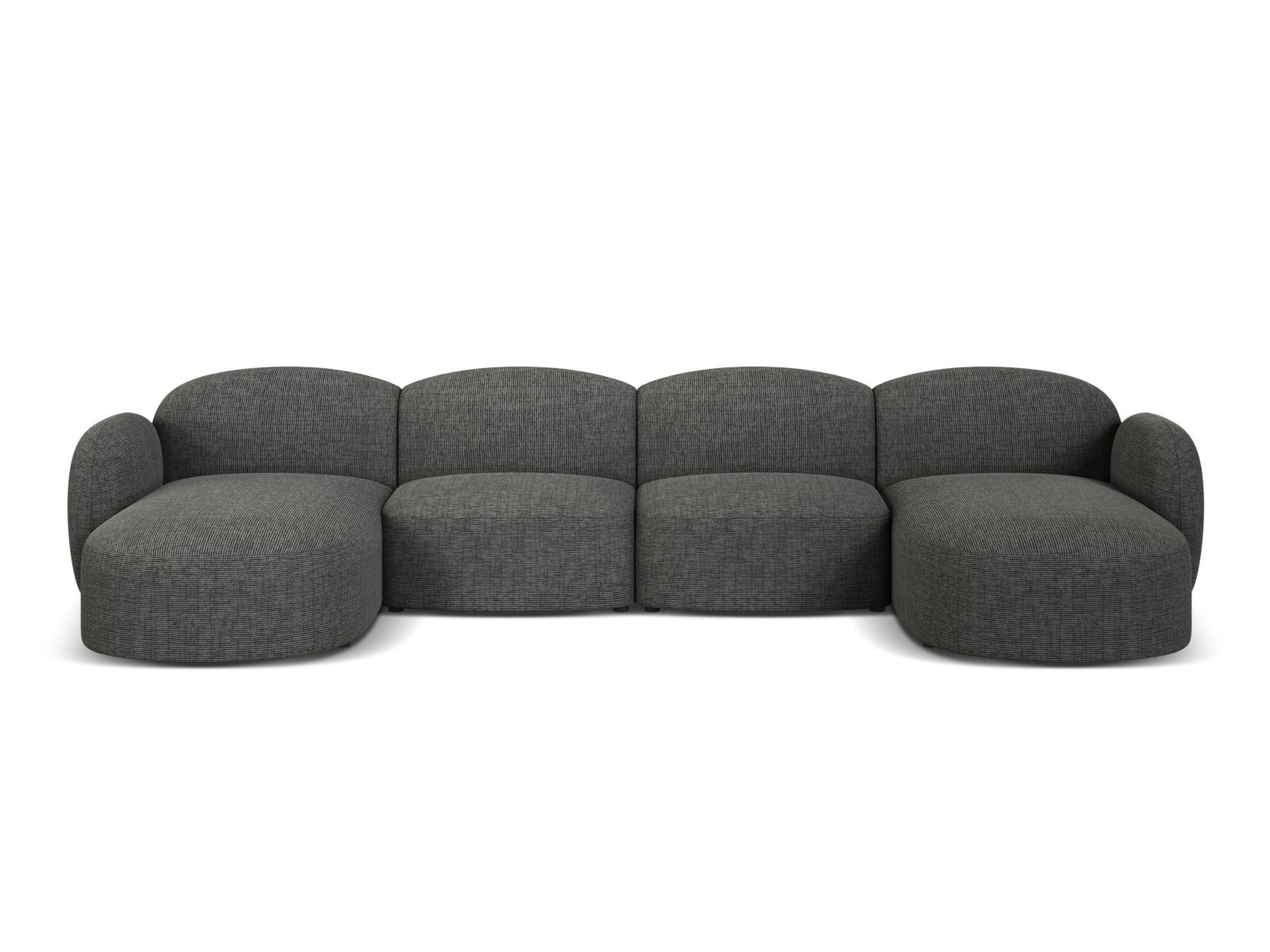 Panoramic Sofa, "Blair", 6 Seats, 354x167x76