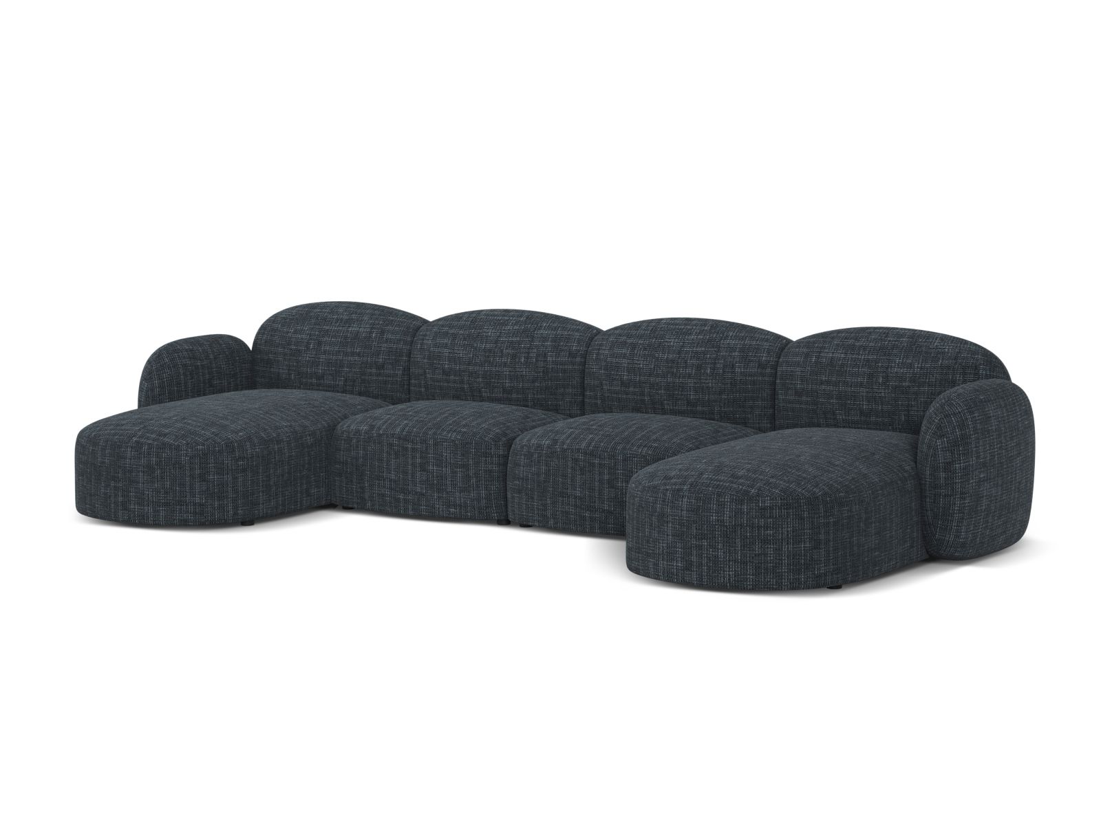 Panoramic Sofa, "Blair", 6 Seats, 354x167x76