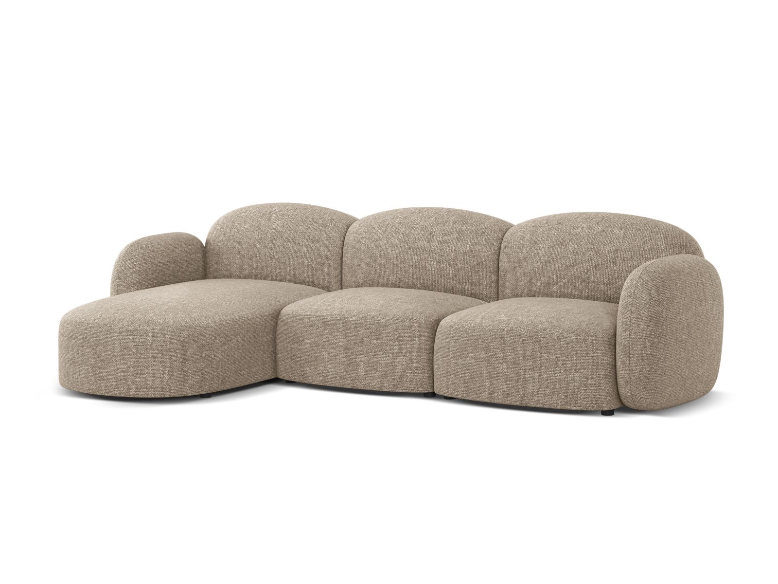 Left Corner Sofa, "Blair", 4 Seats, 274x167x76