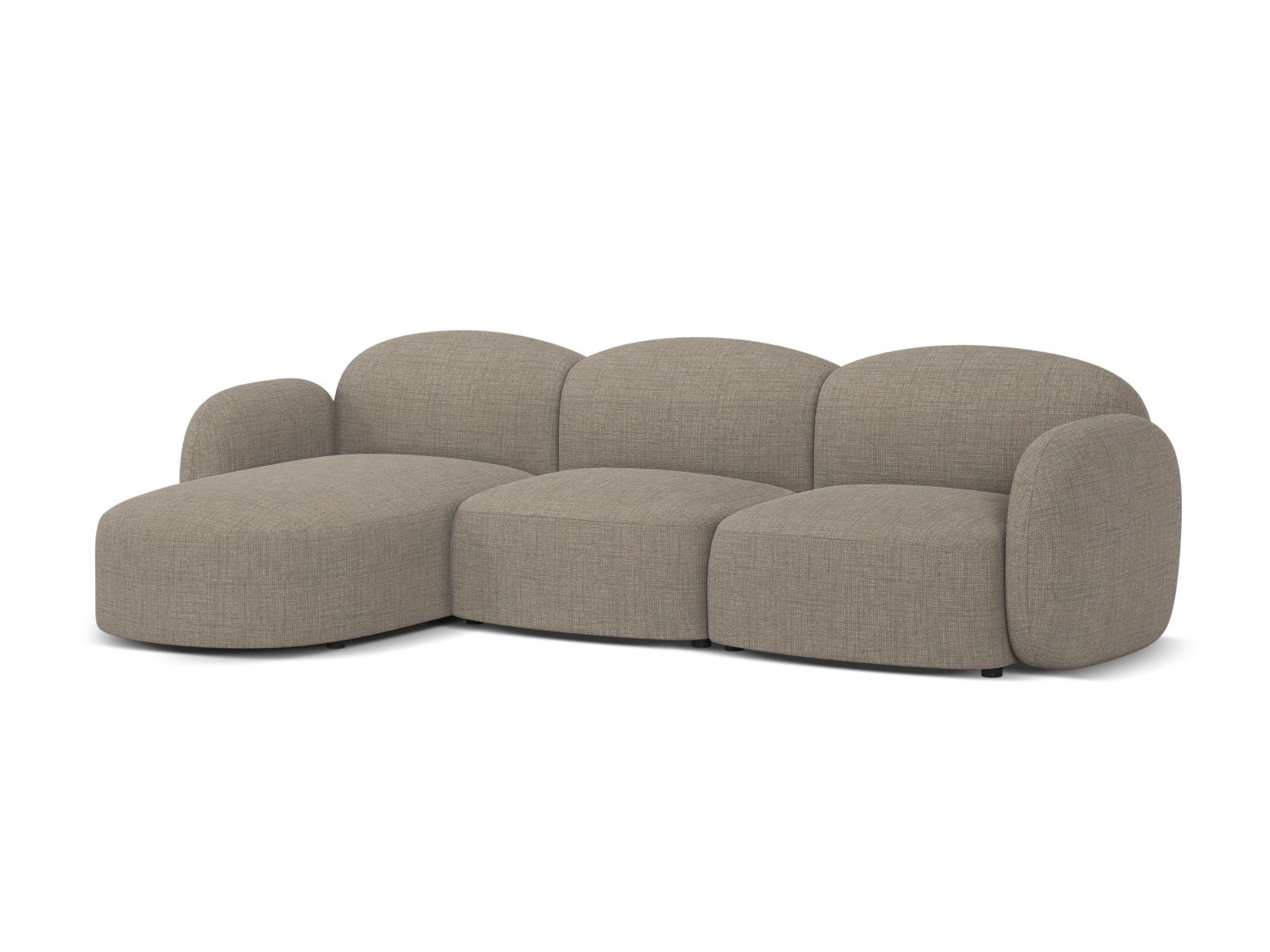 Left Corner Sofa, "Blair", 4 Seats, 274x167x76