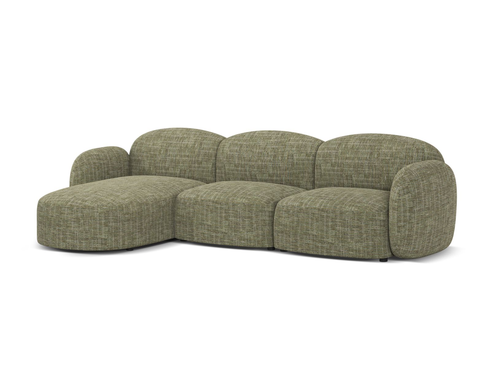 Left Corner Sofa, "Blair", 4 Seats, 274x167x76