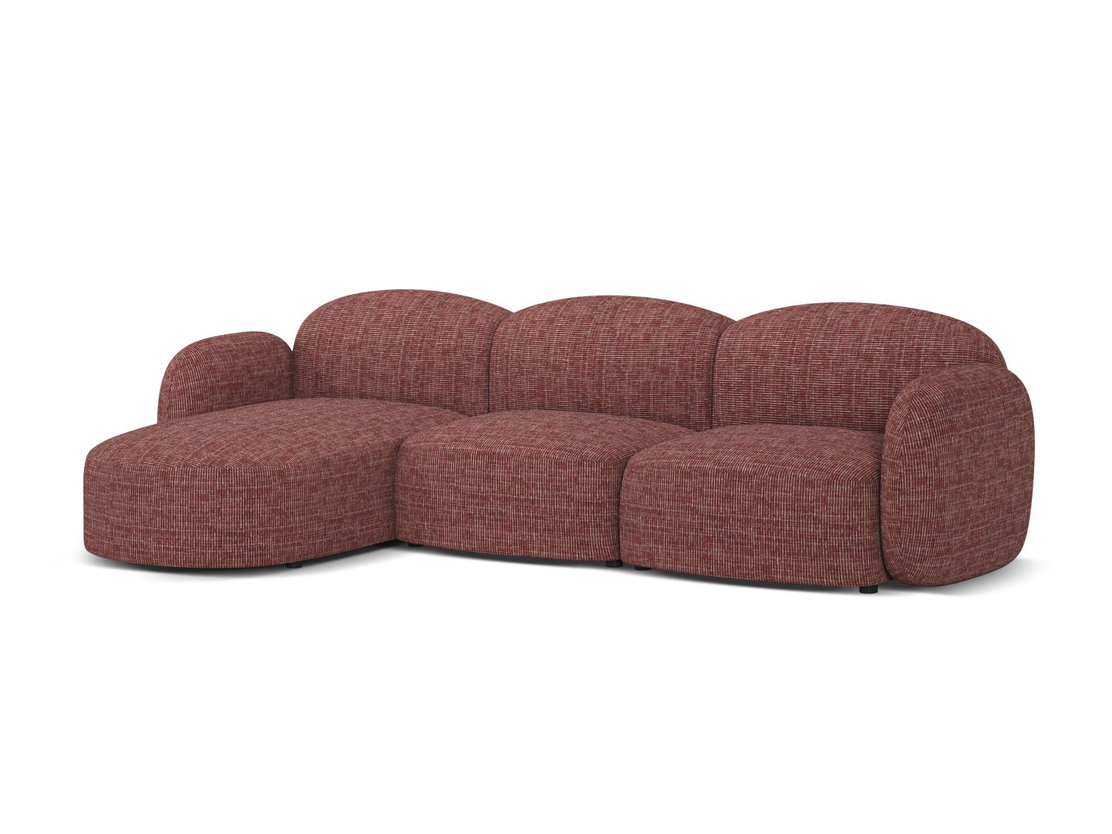 Left Corner Sofa, "Blair", 4 Seats, 274x167x76
