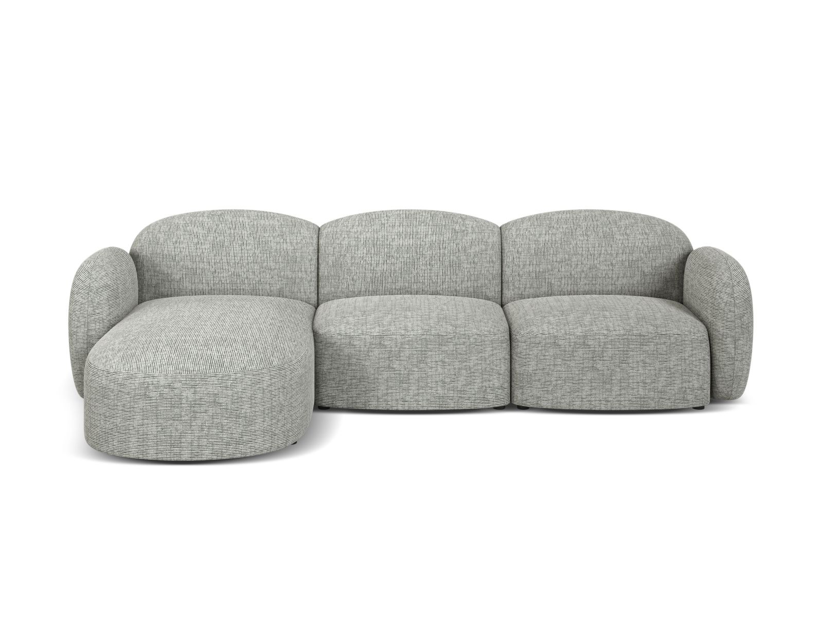 Left Corner Sofa, "Blair", 4 Seats, 274x167x76