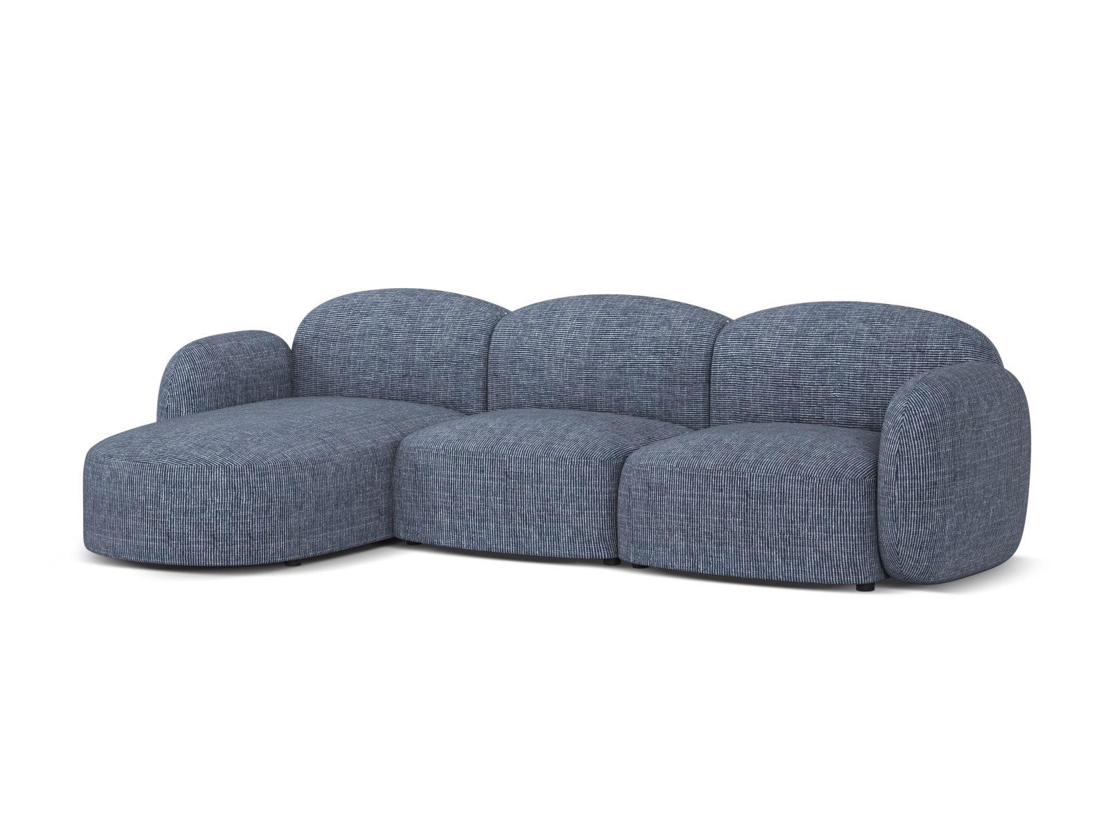 Left Corner Sofa, "Blair", 4 Seats, 274x167x76