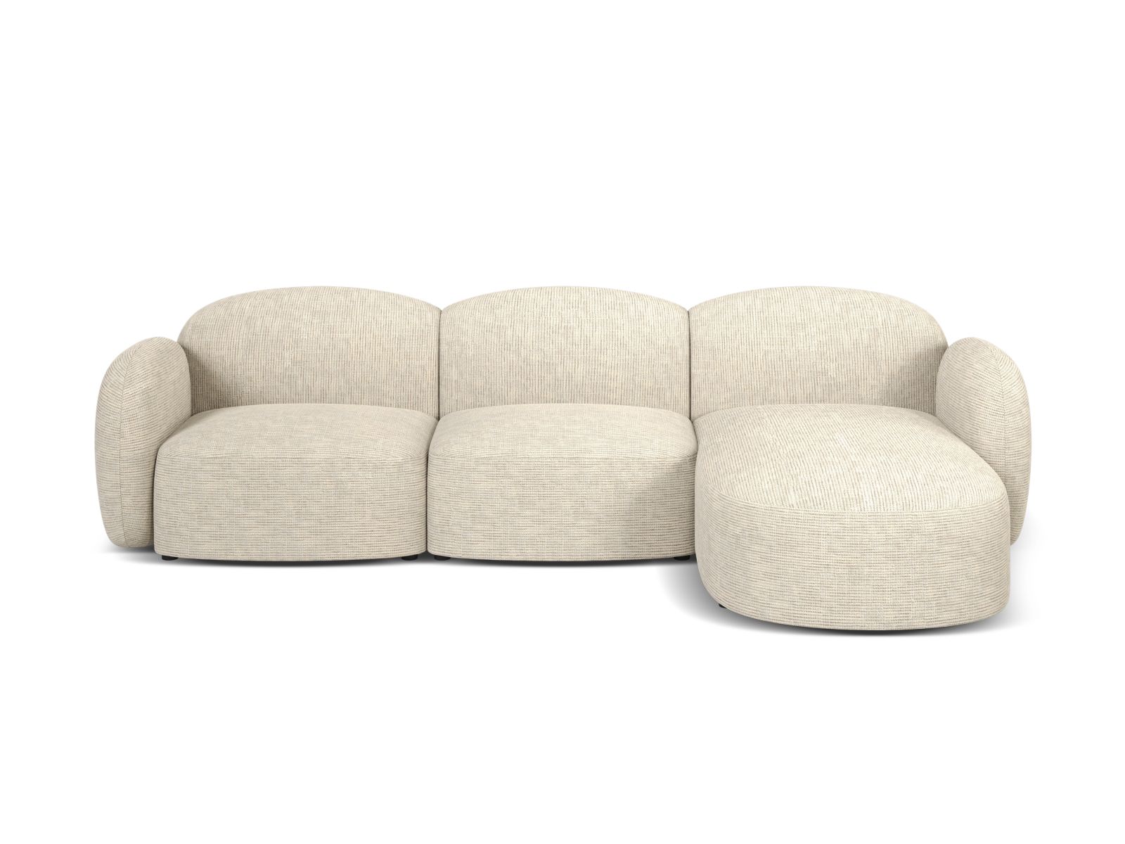 Right Corner Sofa, "Blair", 4 Seats, 274x167x76