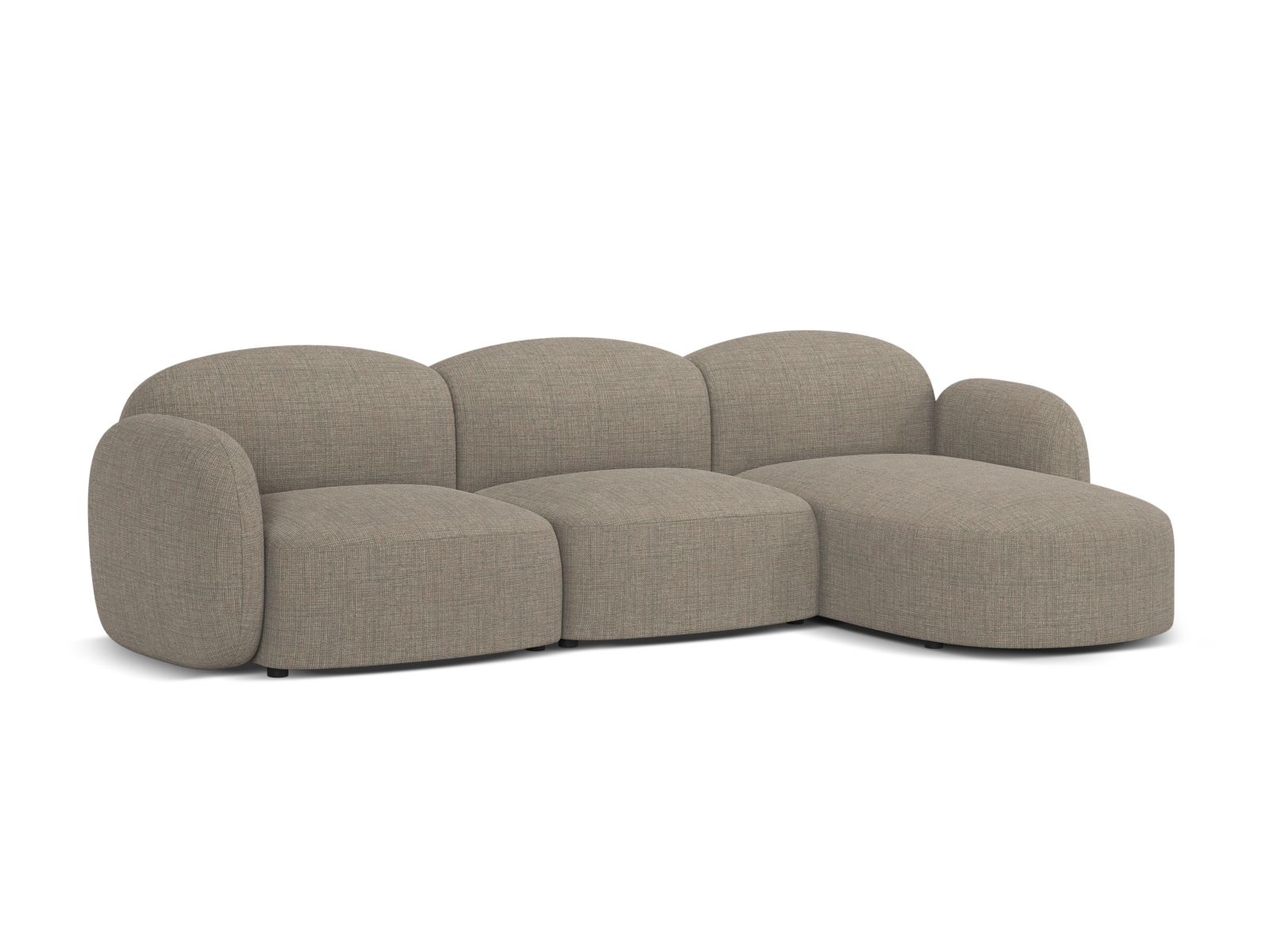 Right Corner Sofa, "Blair", 4 Seats, 274x167x76