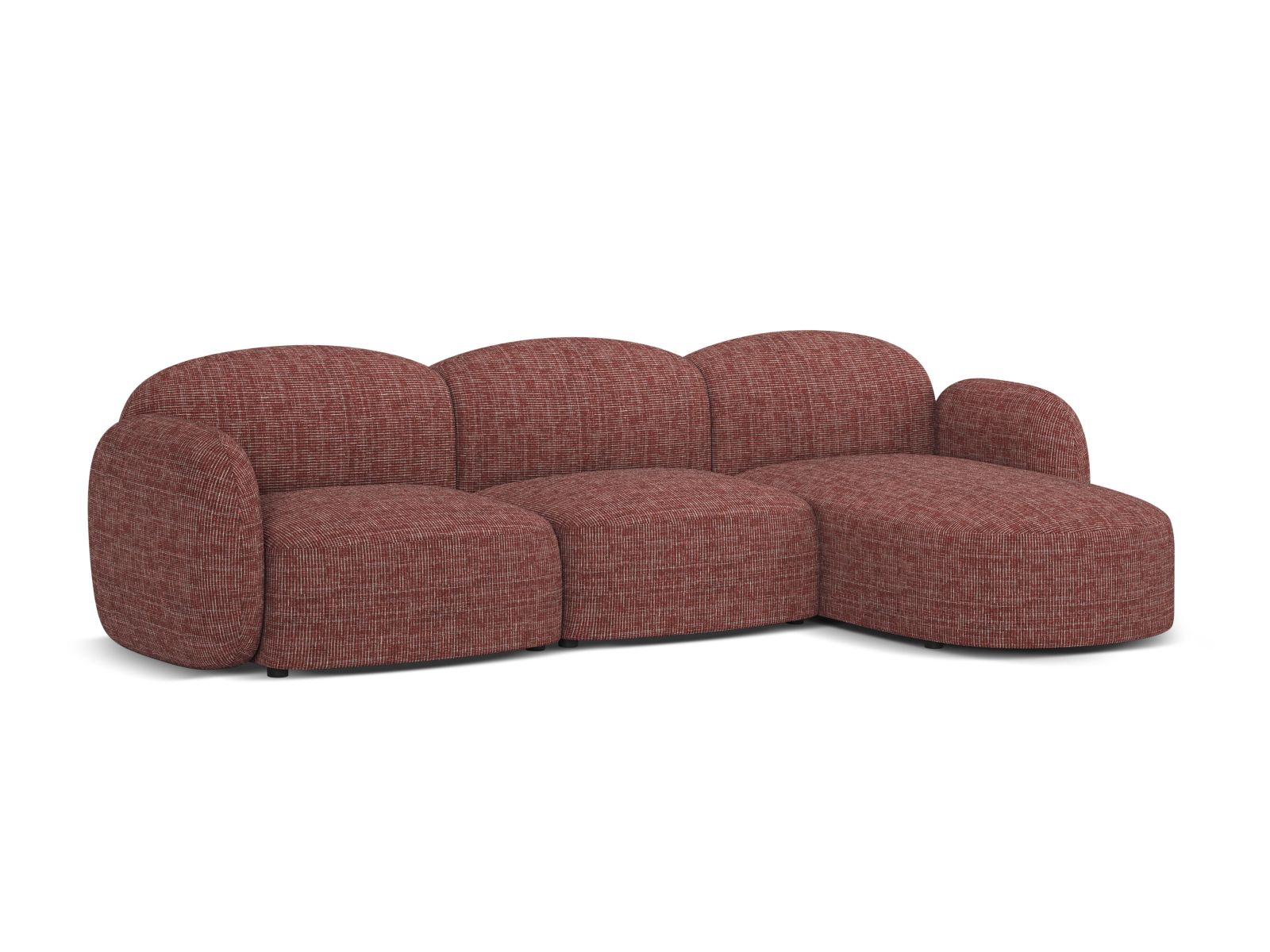 Right Corner Sofa, "Blair", 4 Seats, 274x167x76