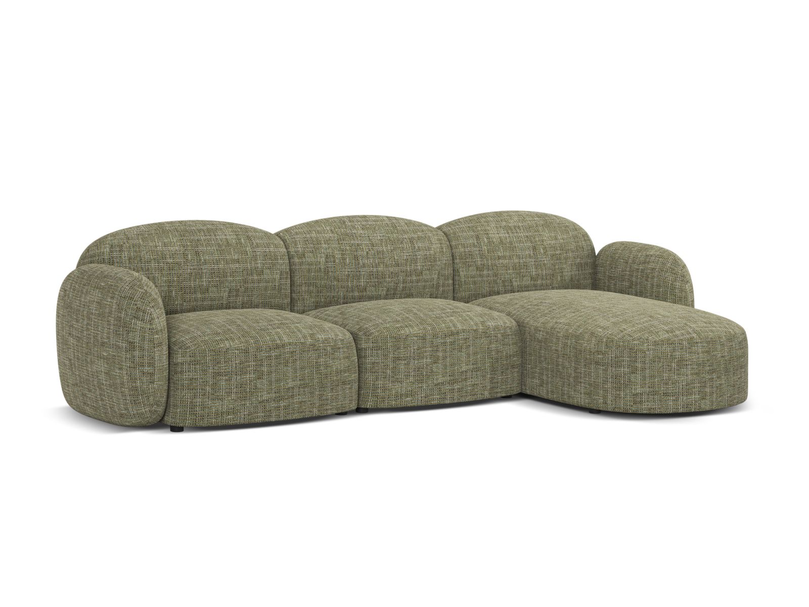 Right Corner Sofa, "Blair", 4 Seats, 274x167x76
