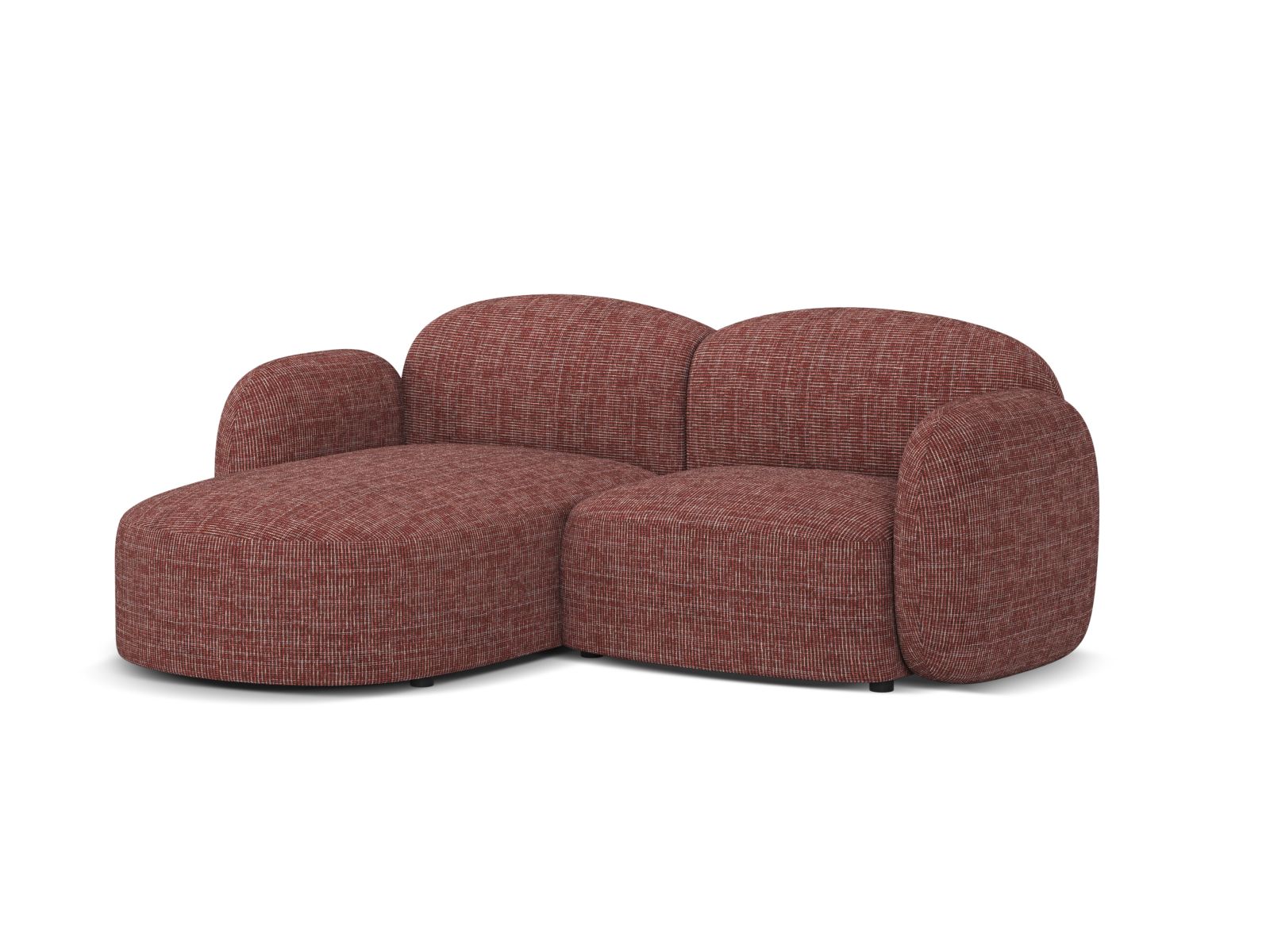 Left Corner Sofa, "Blair", 3 Seats, 194x167x76