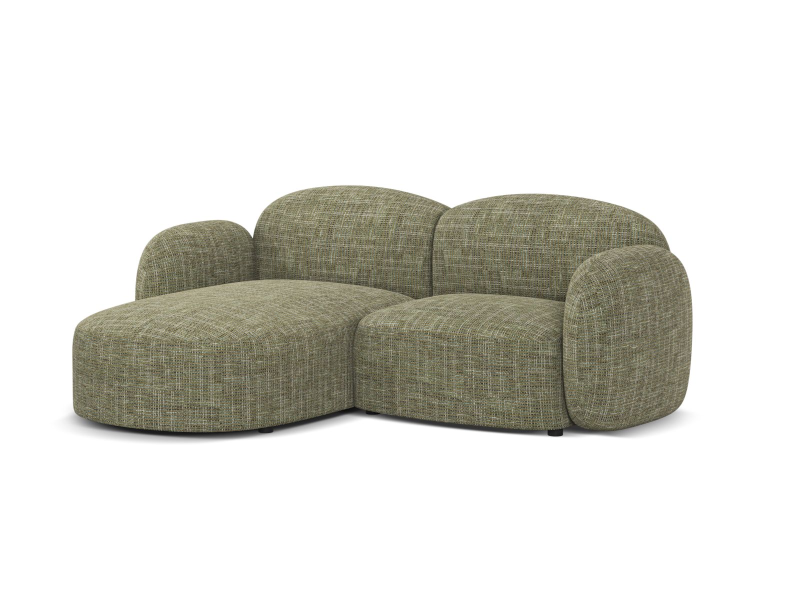 Left Corner Sofa, "Blair", 3 Seats, 194x167x76