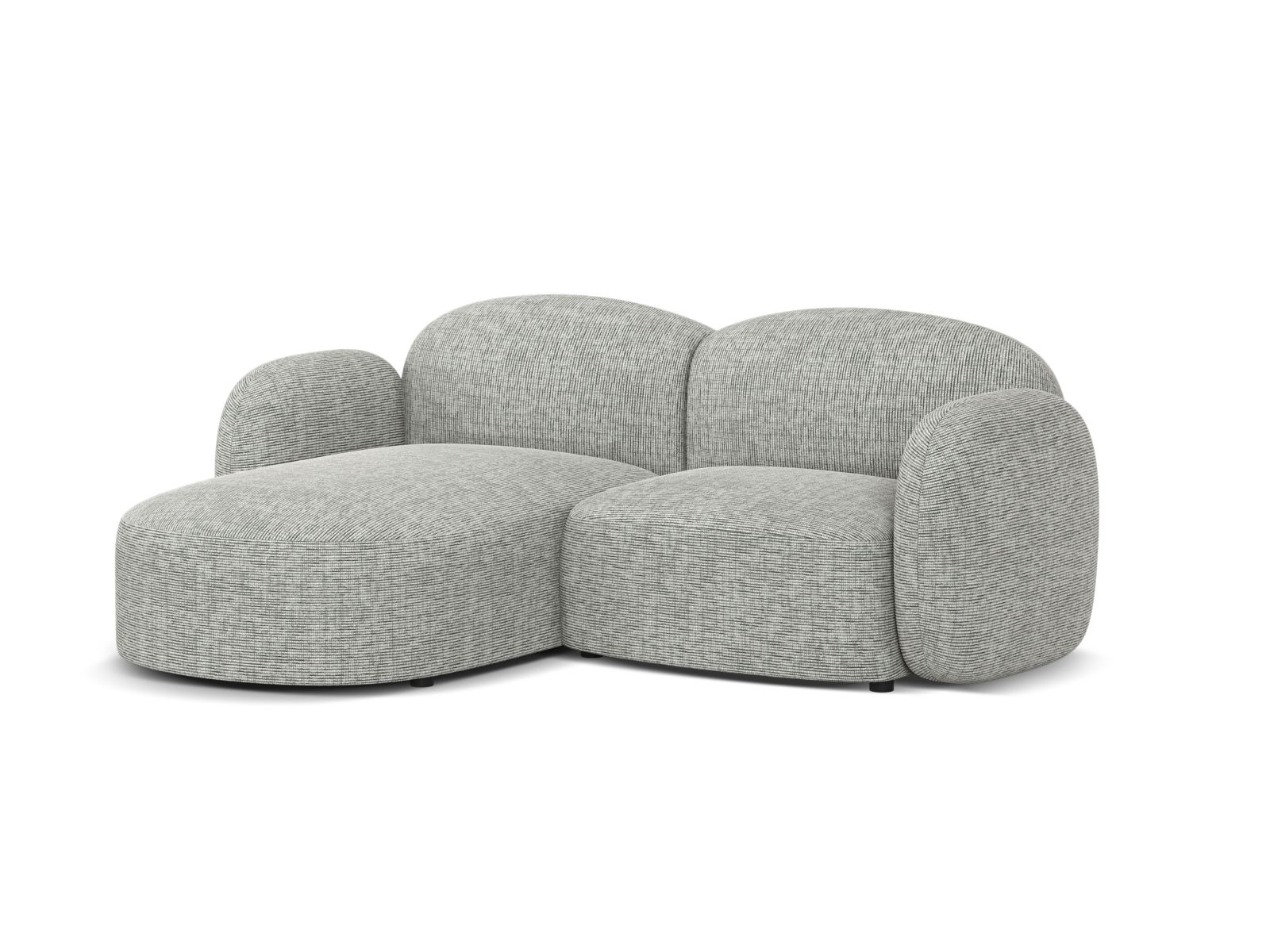 Left Corner Sofa, "Blair", 3 Seats, 194x167x76