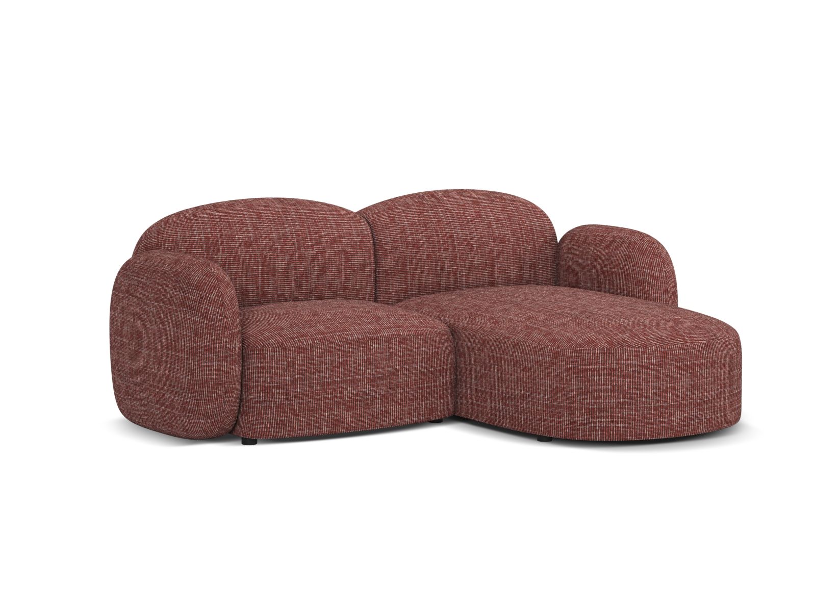 Right Corner Sofa, "Blair", 3 Seats, 194x167x76