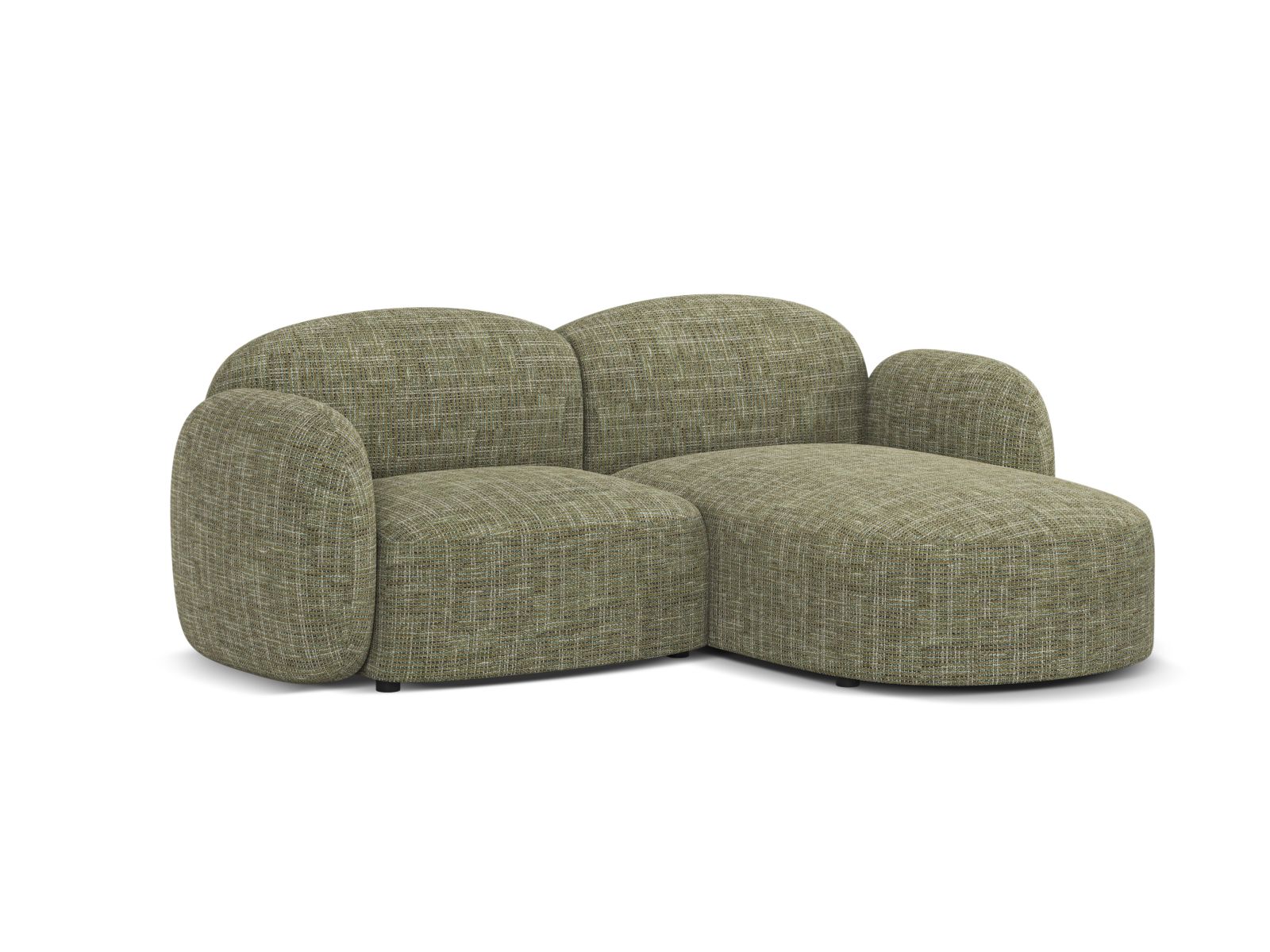 Right Corner Sofa, "Blair", 3 Seats, 194x167x76