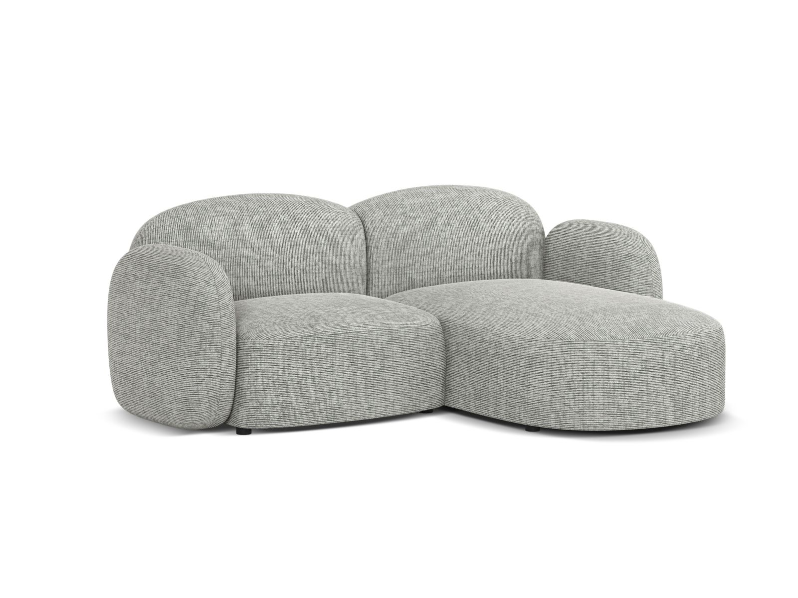 Right Corner Sofa, "Blair", 3 Seats, 194x167x76