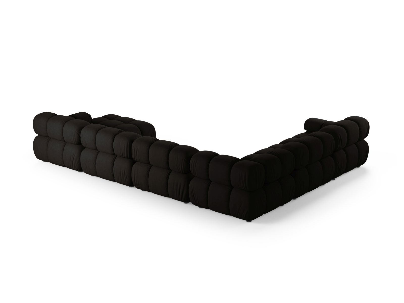 Modular Panoramic Left Corner Sofa, "Bellis", 8 Seats, 376x282x70