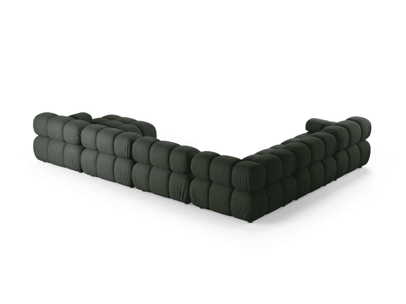 Modular Panoramic Left Corner Sofa, "Bellis", 8 Seats, 376x282x70