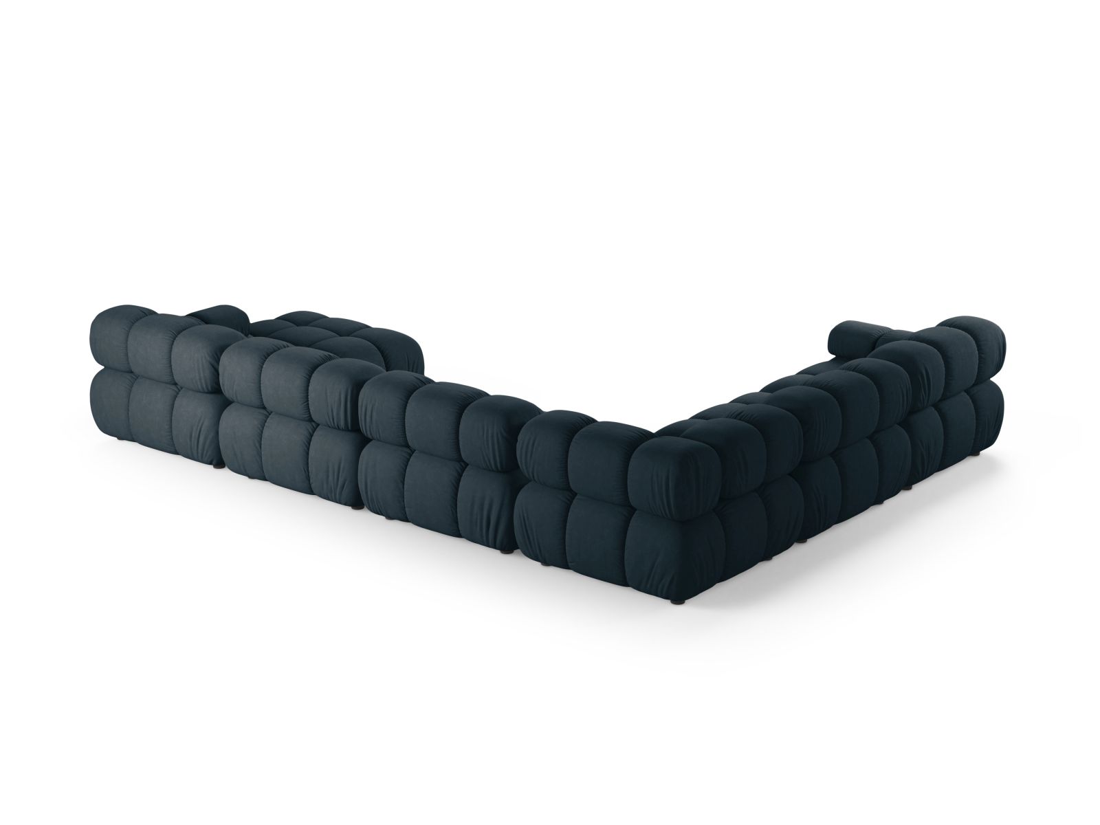 Modular Panoramic Left Corner Sofa, "Bellis", 8 Seats, 376x282x70