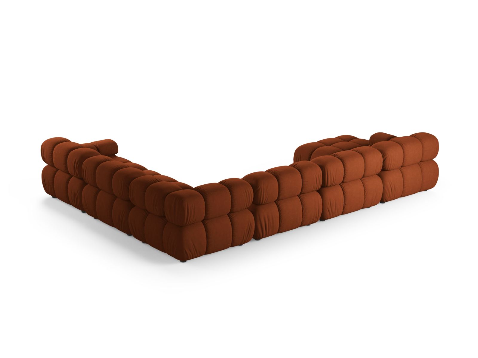 Modular Panoramic Right Corner Sofa, "Bellis", 8 Seats, 376x282x70